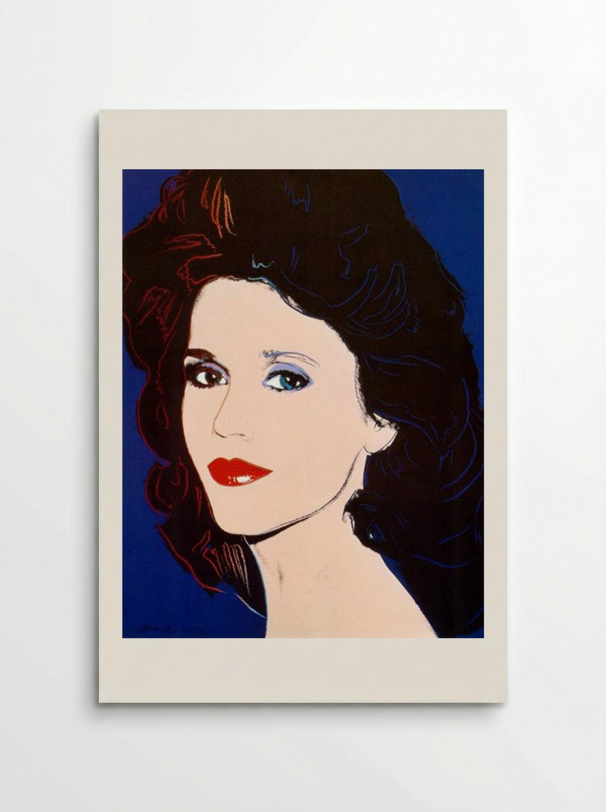 Jane Fonda - Andy Warhol - Poster