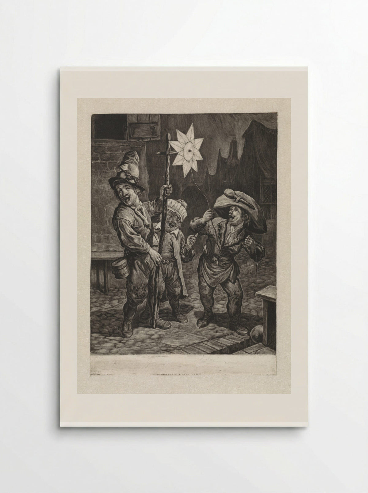 Januari (The Star Singers) - Cornelis Dusart - Poster