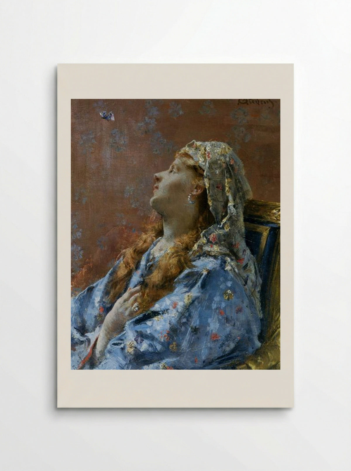 Japanese (La Japonaise) - Alfred Stevens - Poster