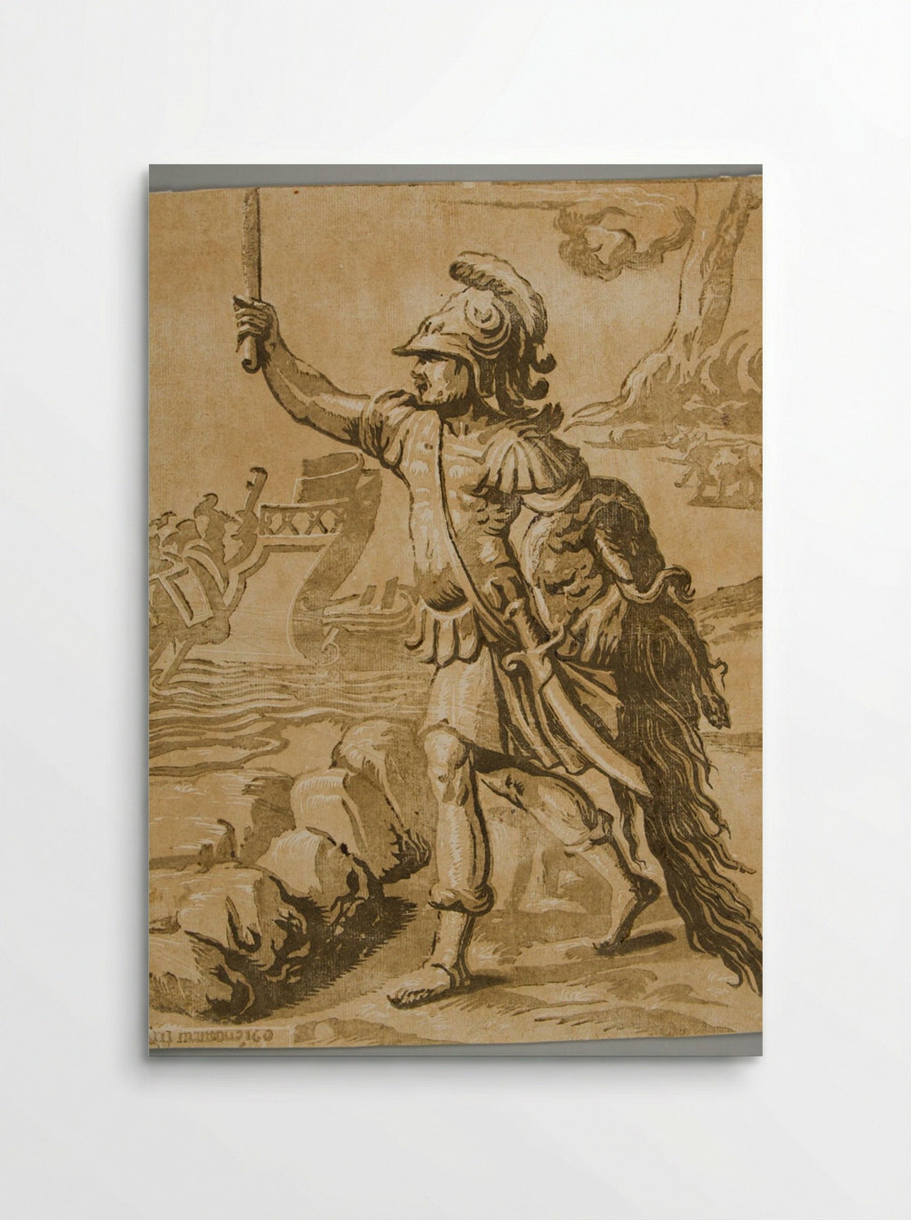 Jason Returning with the Golden Fleece - Alessandro Gandini - Poster