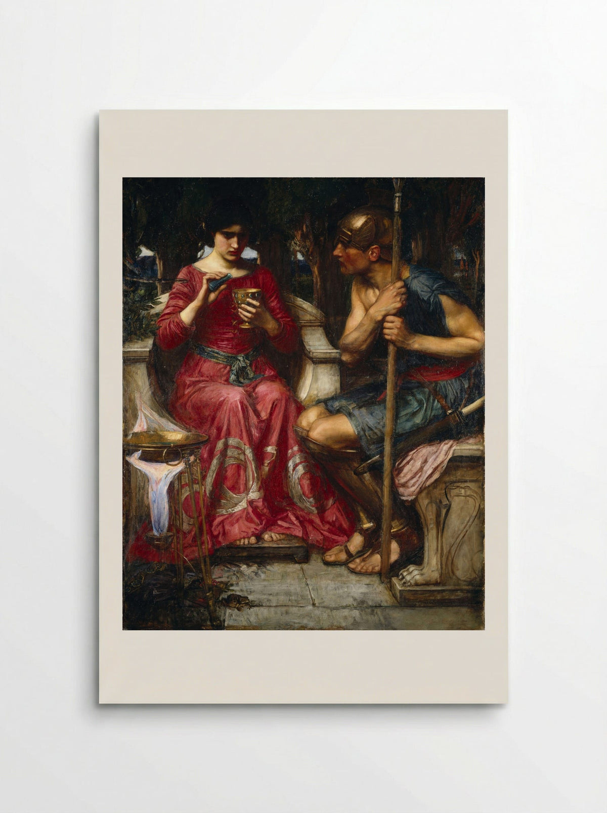 Jason and Medea - John William Waterhouse - Poster