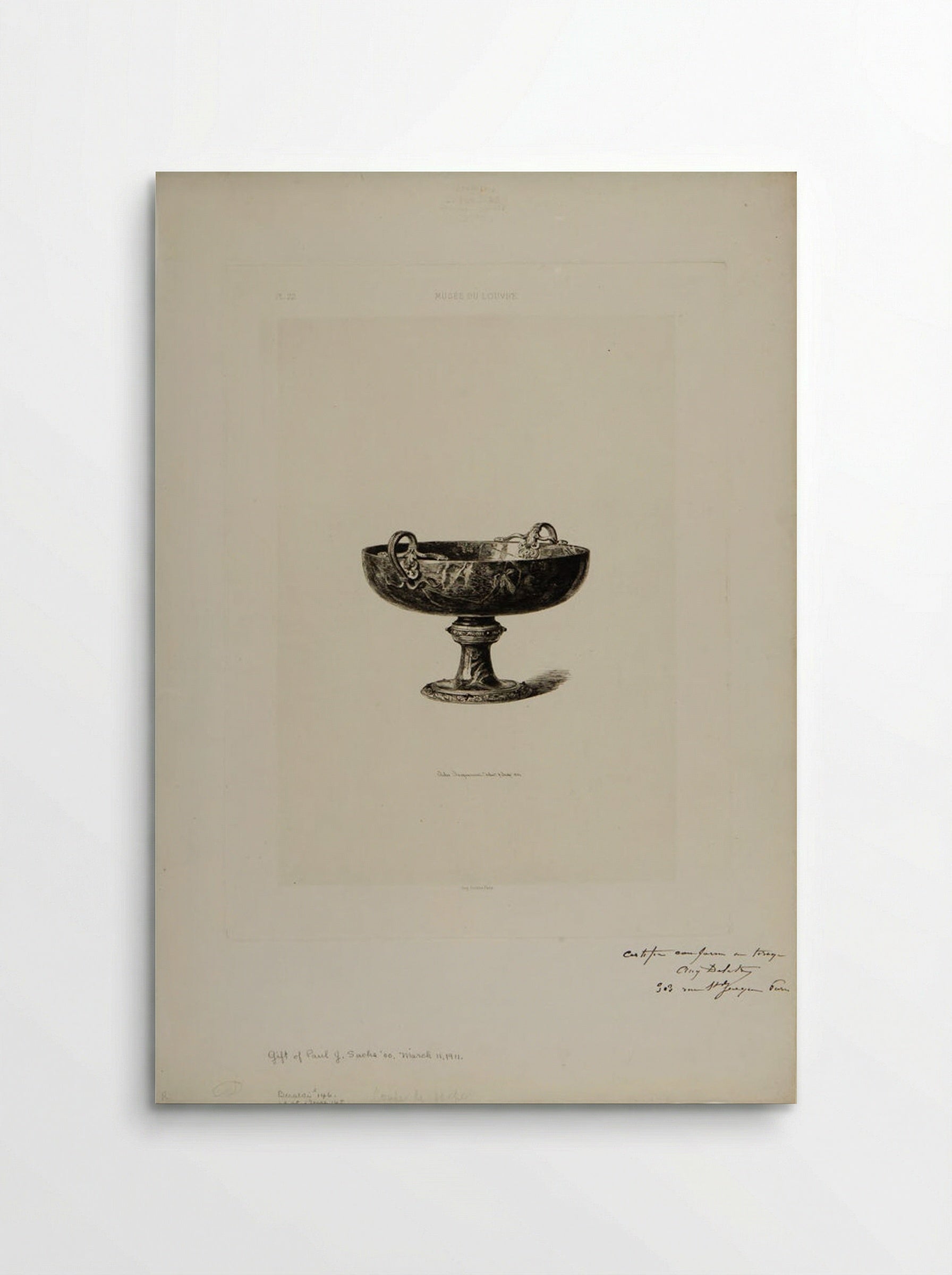 Jasper Goblet - Jules Ferdinand Jacquemart - Poster