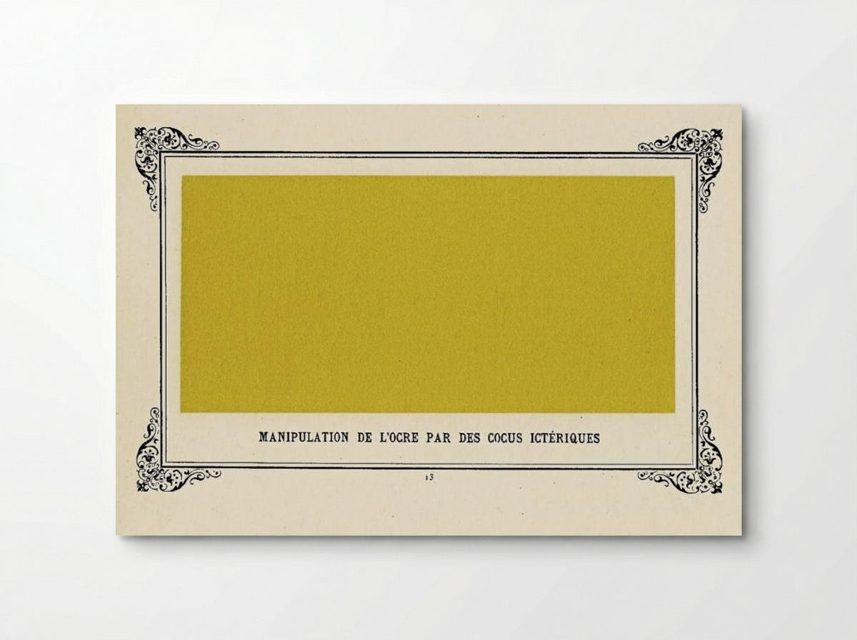 Jaundiced Cuckolds Handling Ochre - Alphonse Allais - Poster