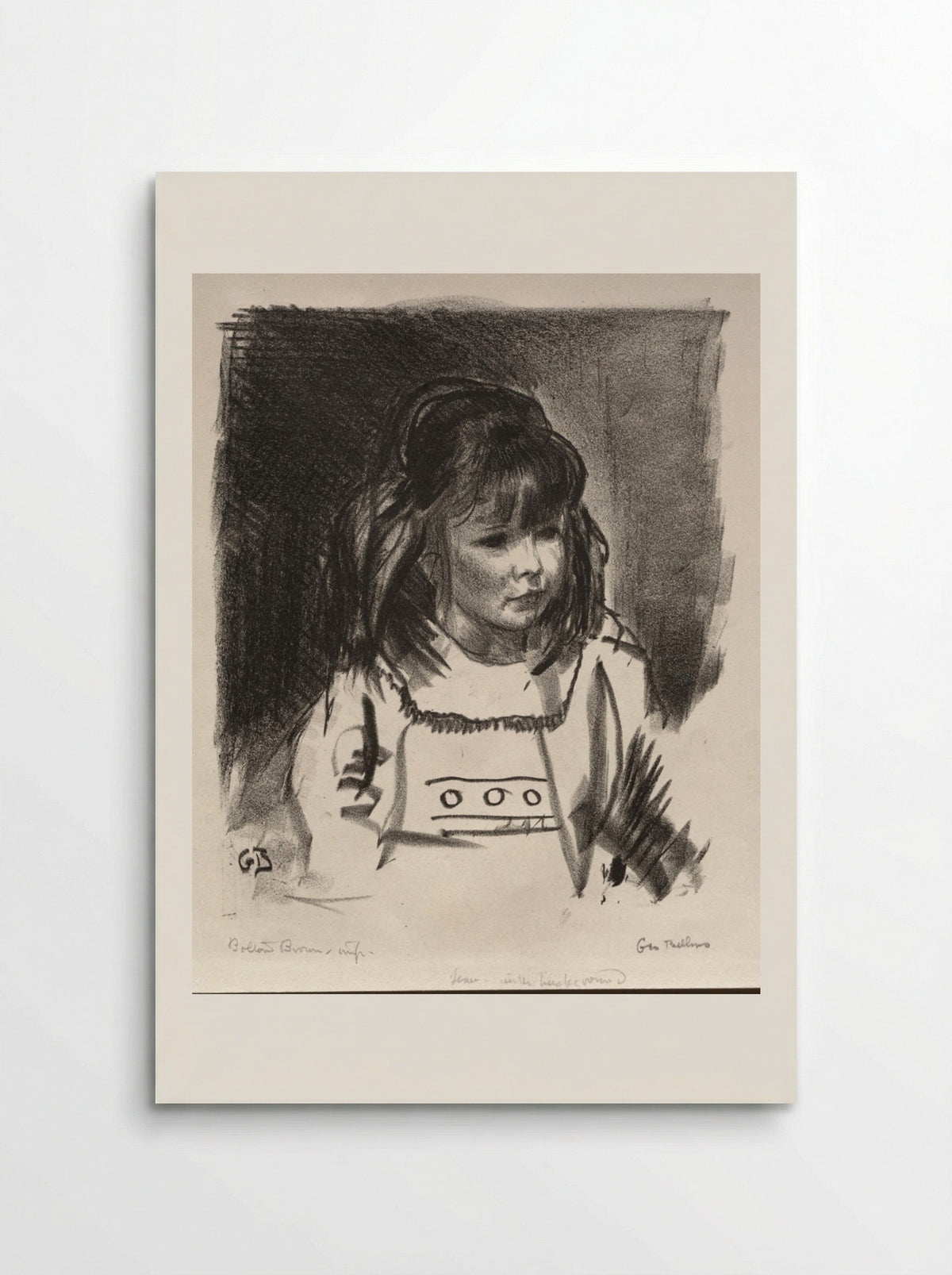 Jean (Second Stone) - George Bellows - Poster