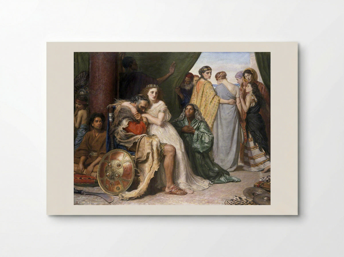 Jephthah - John Everett Millais - Poster