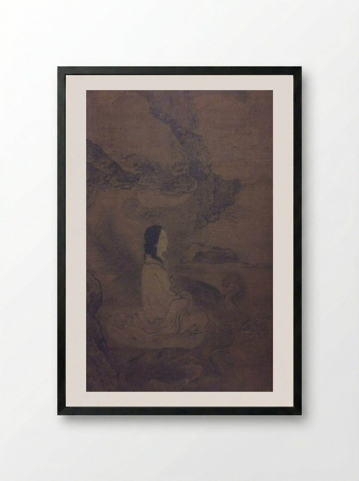 Xi Wang Mu with Feng Wang - Jiang Feng - Framed Print Black [HQ b5dc02c26635]