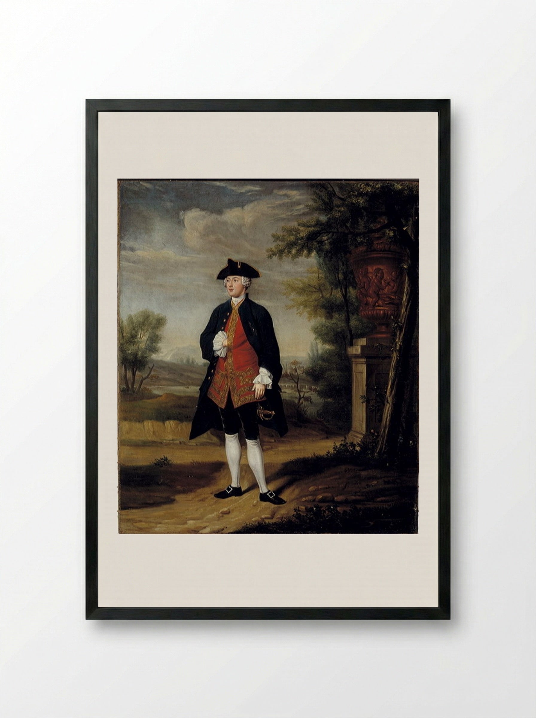 Joachim Rendorp, Vrijheer van Marquette - Tibout Regters - Framed Print Black