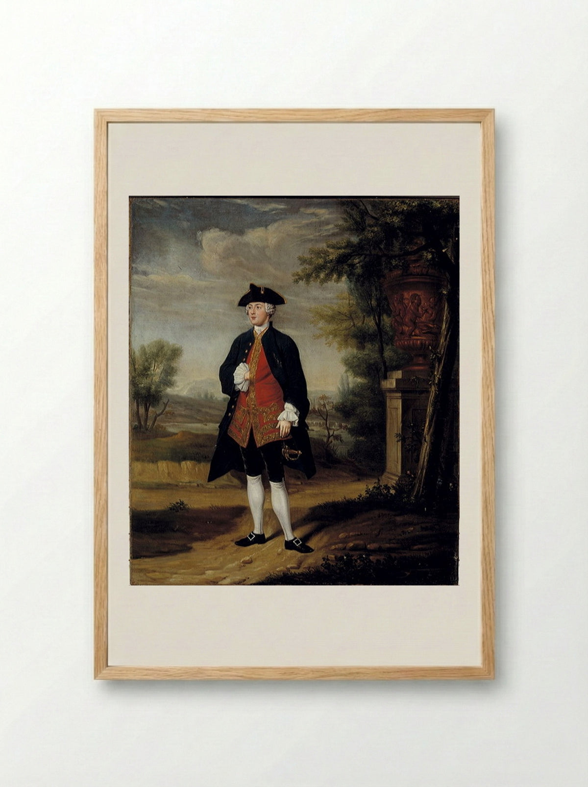 Joachim Rendorp, Vrijheer van Marquette - Tibout Regters - Framed Print Wood