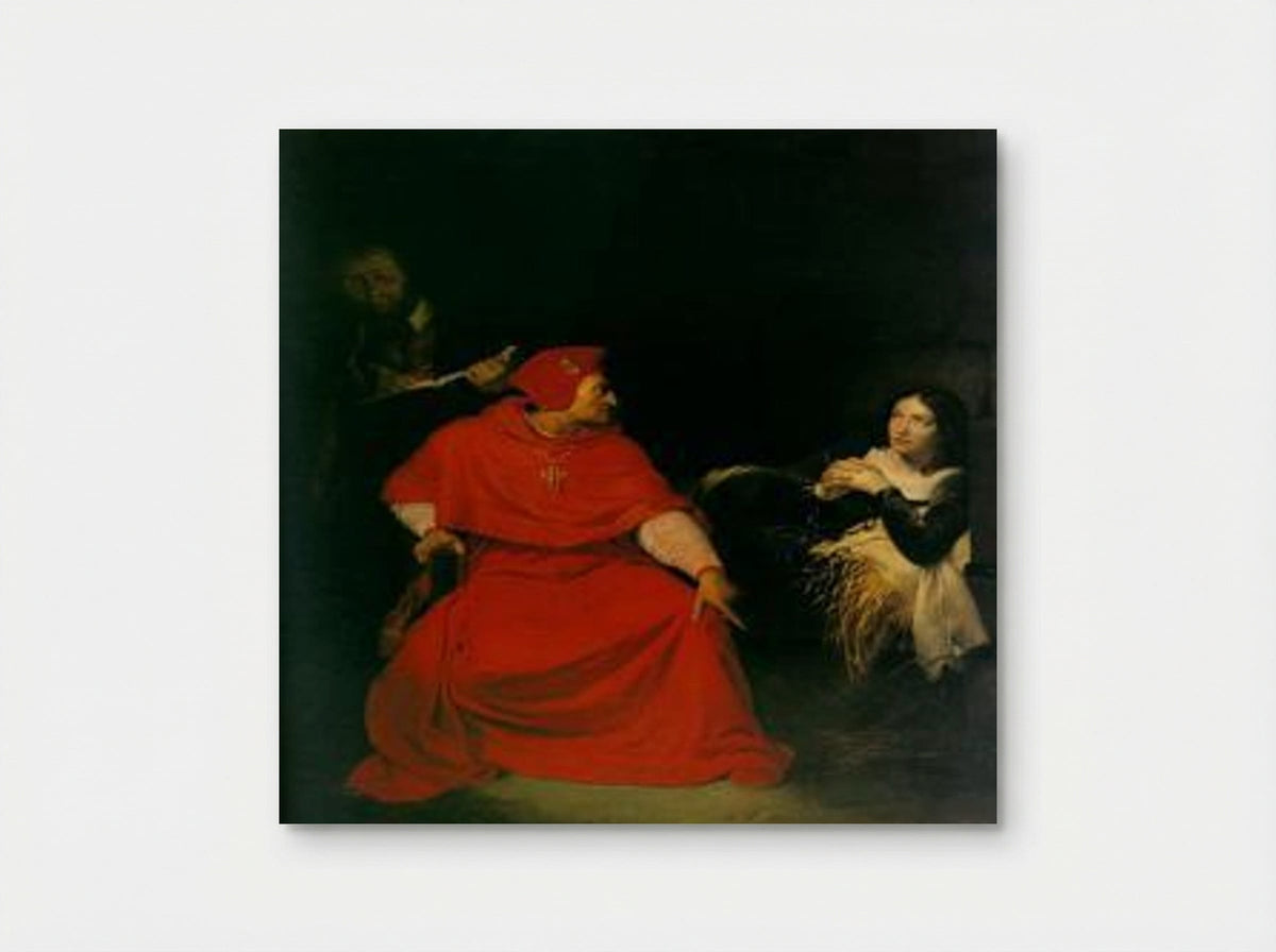 Joan of Arc in Prison - Paul Delaroche - Poster