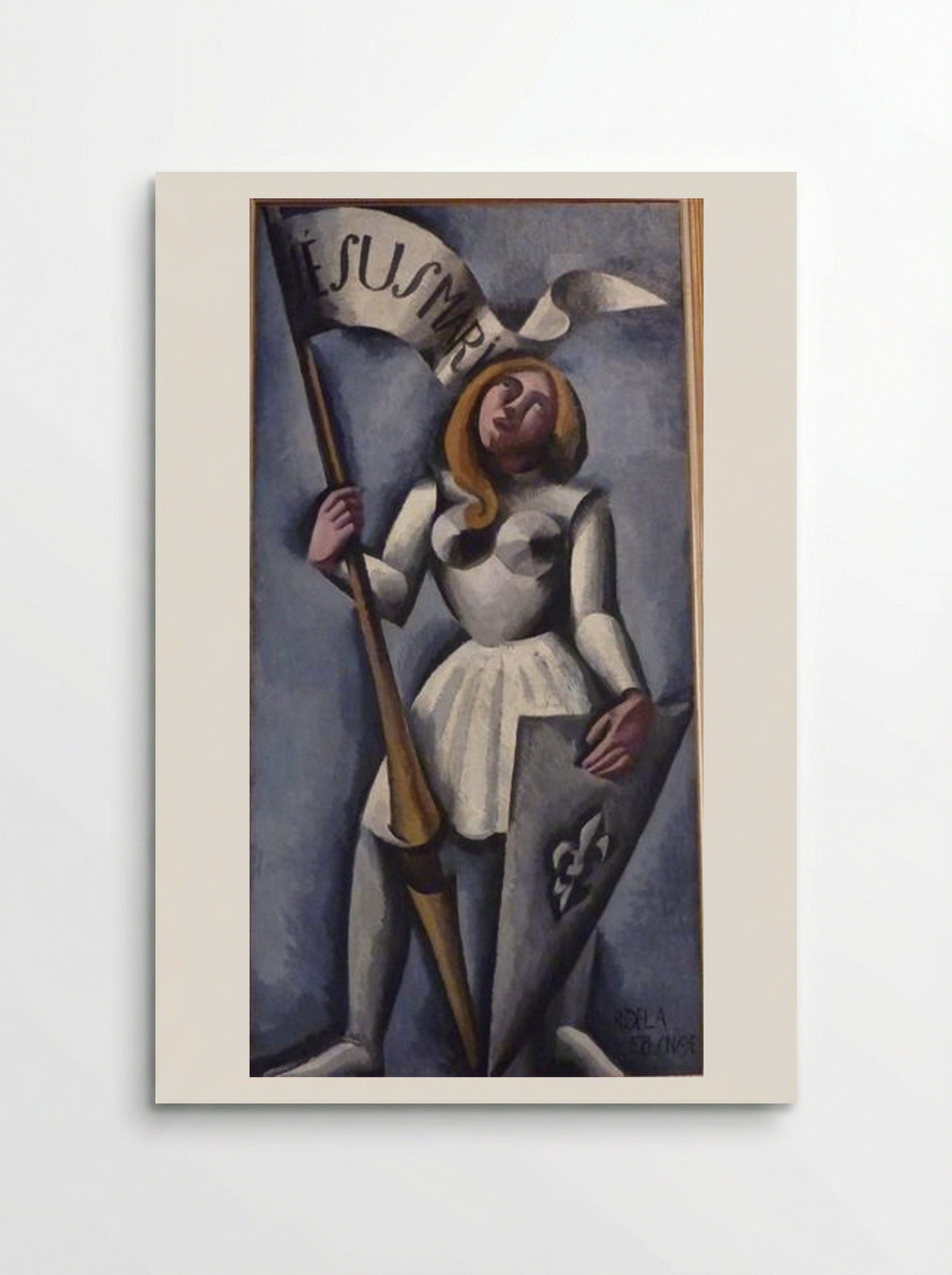 Joan of Arc - Roger de La Fresnaye - Poster