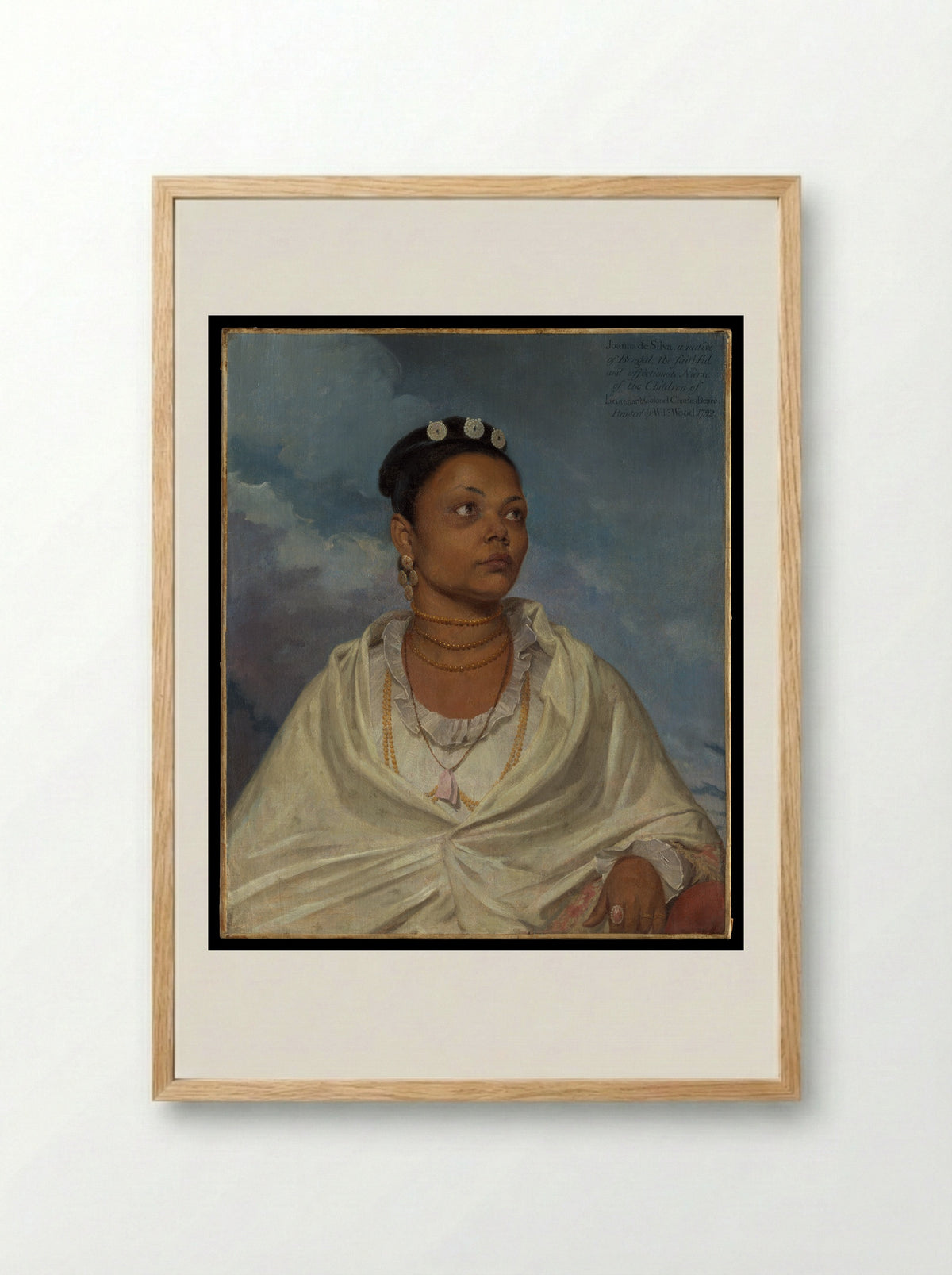 Joanna de Silva - William Wood - Framed Print Wood