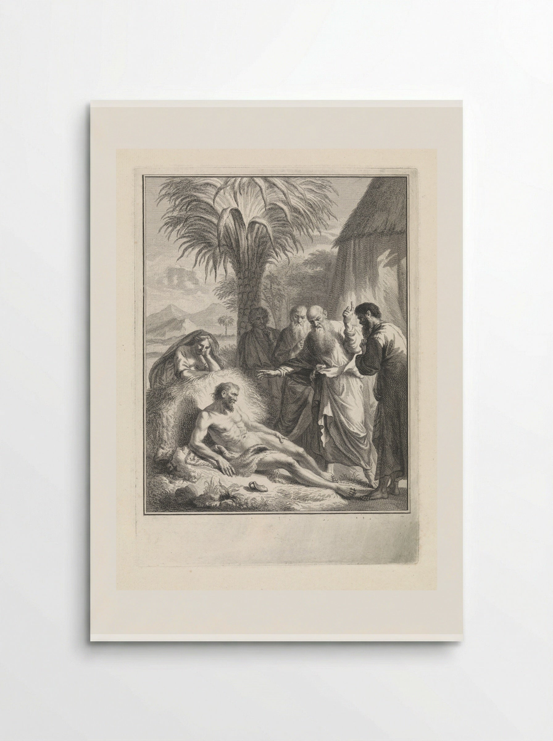 Job op de mesthoop - Pieter Tanjé - Poster