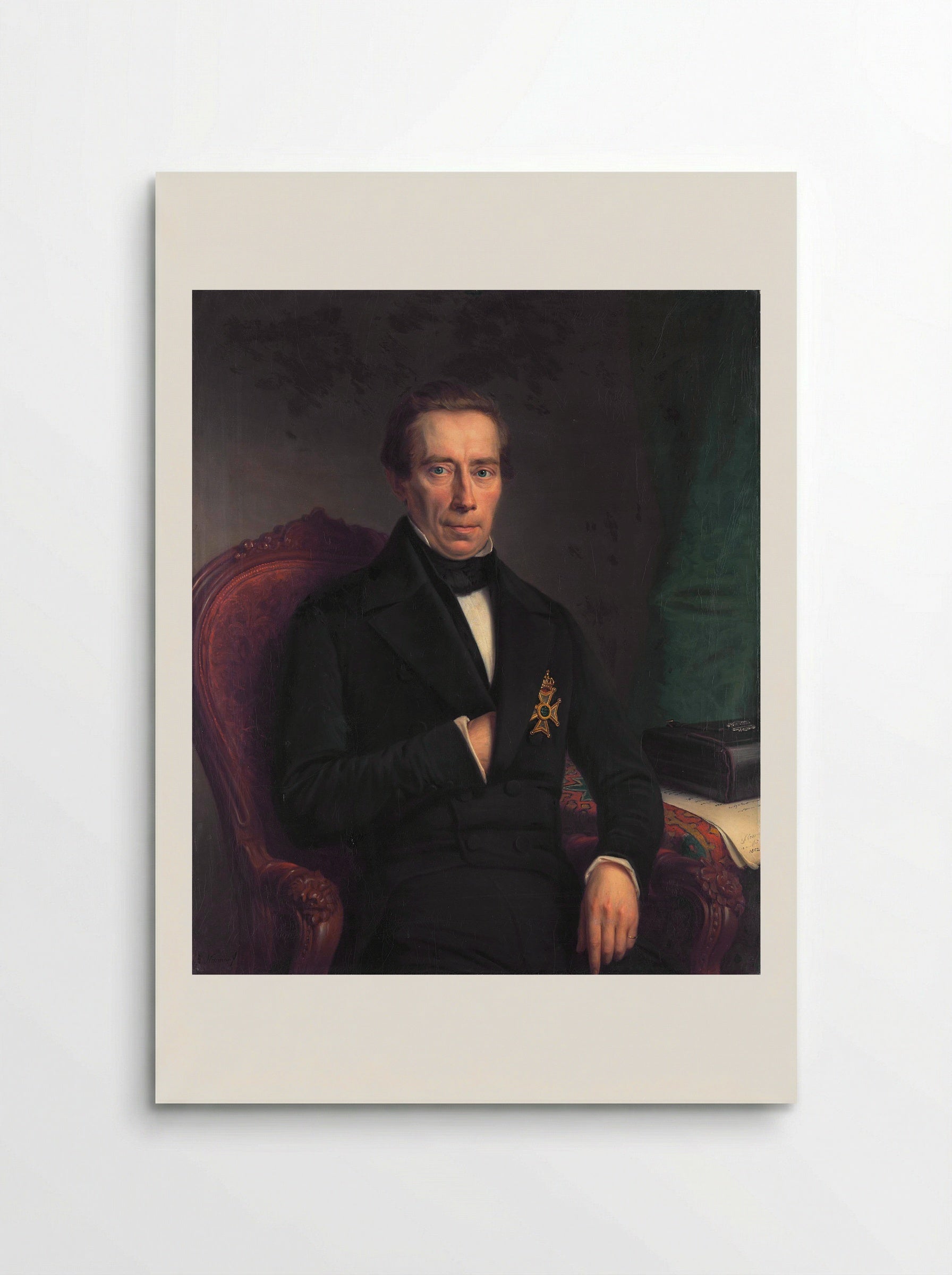 Johan Rudolf Thorbecke (1796-1872) - Johan Heinrich Neuman - Poster