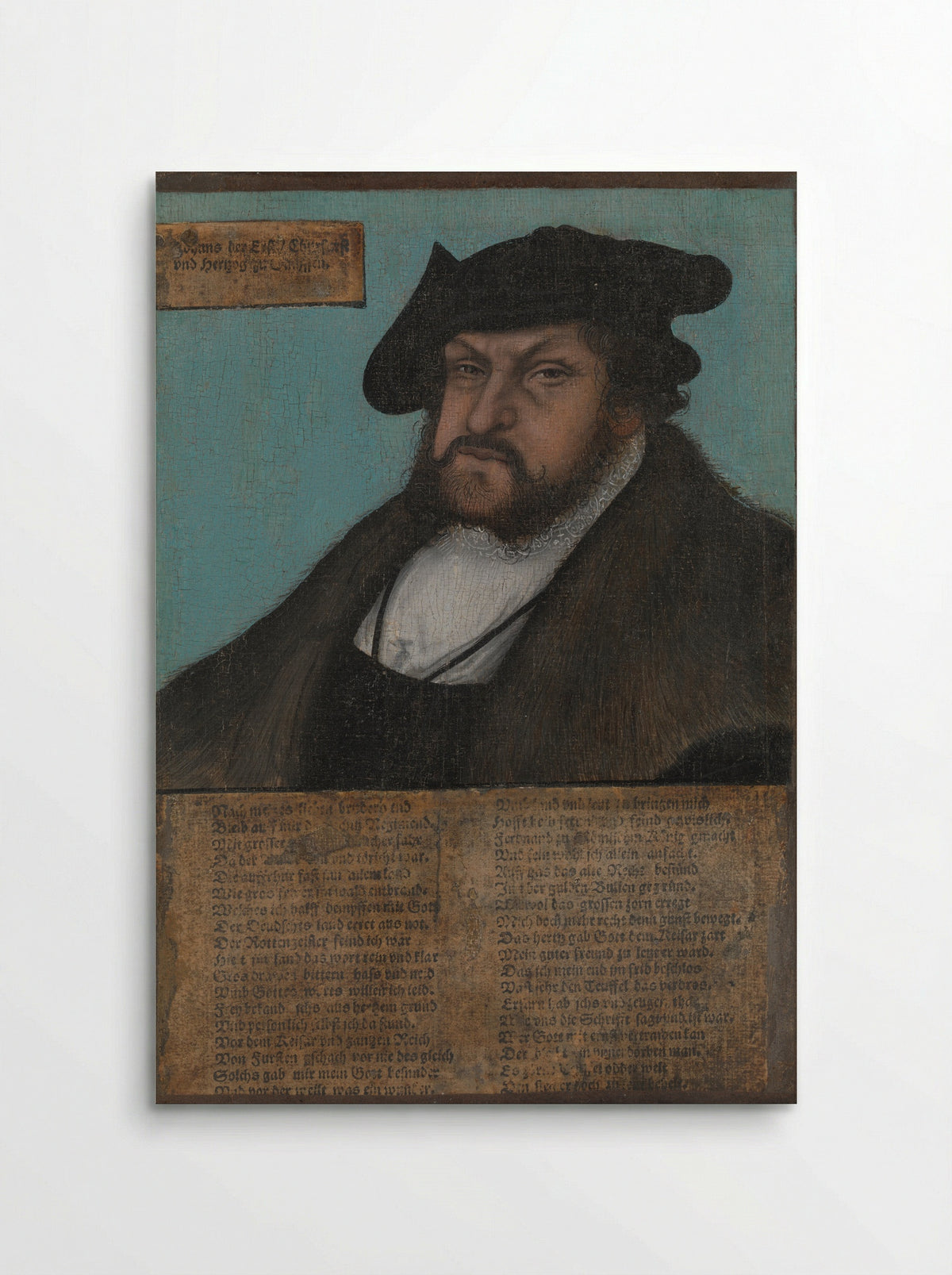 Johann I, Elector of Saxony - Lucas Cranach the Elder - Poster