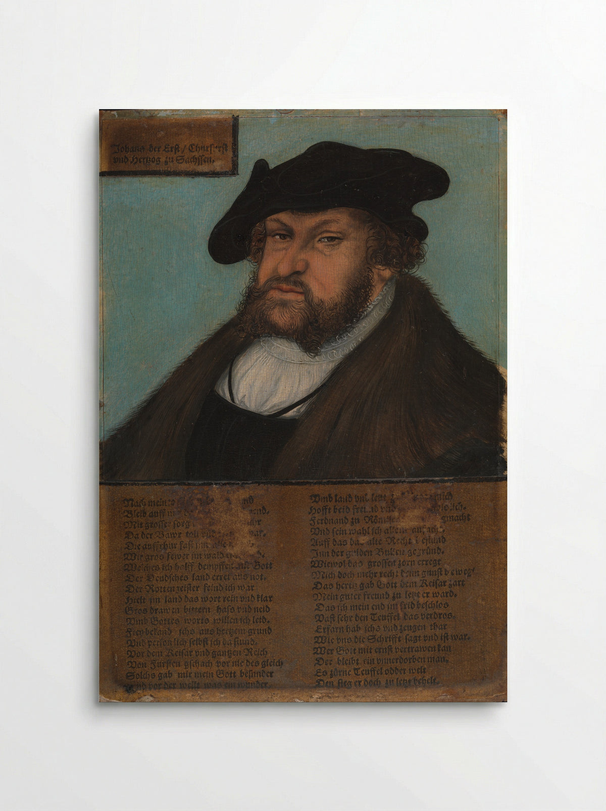 Johann I, the Constant, Elector of Saxony - Lucas Cranach the Elder and Workshop - Poster