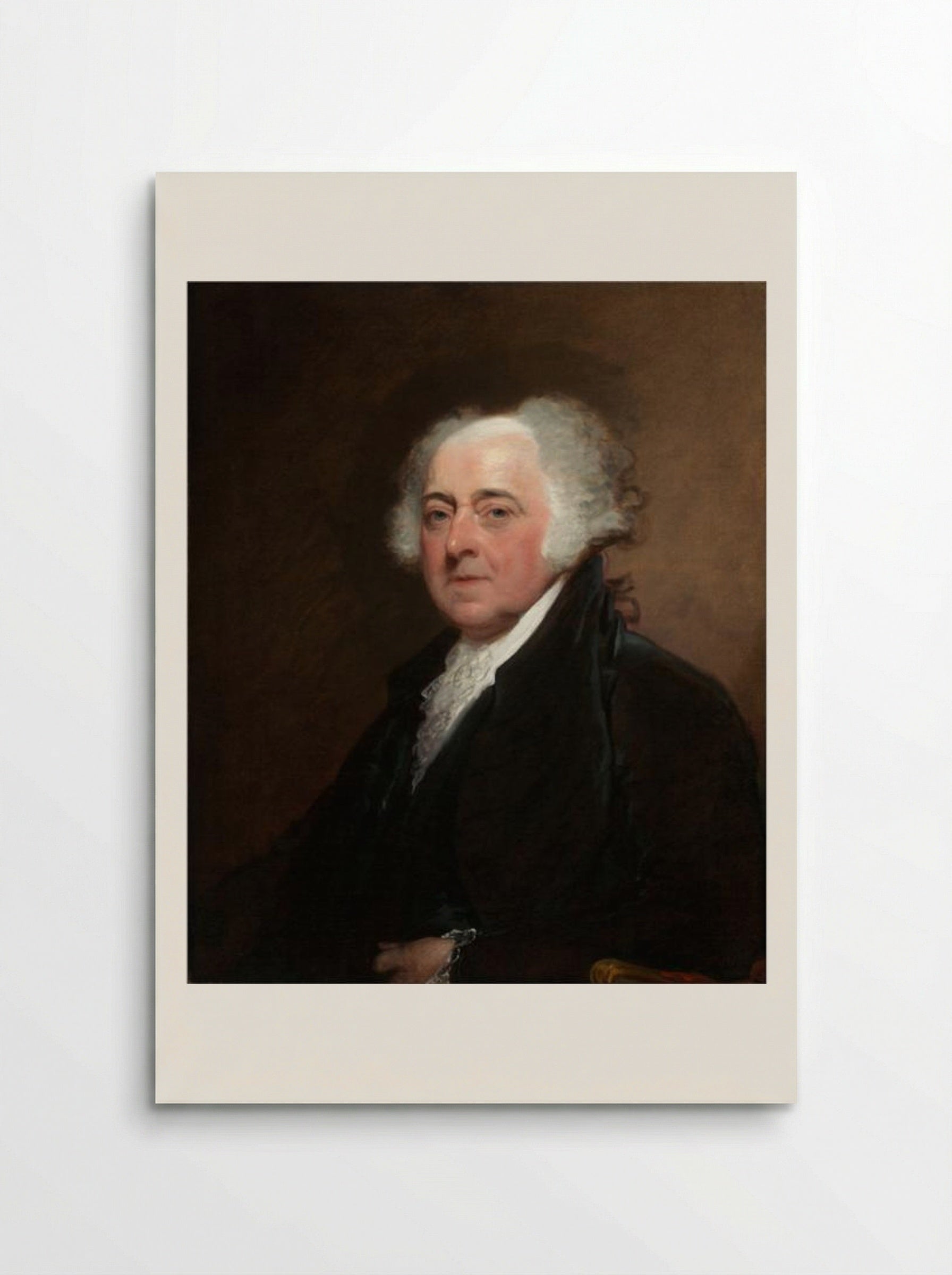 John Adams - Gilbert Stuart - Poster