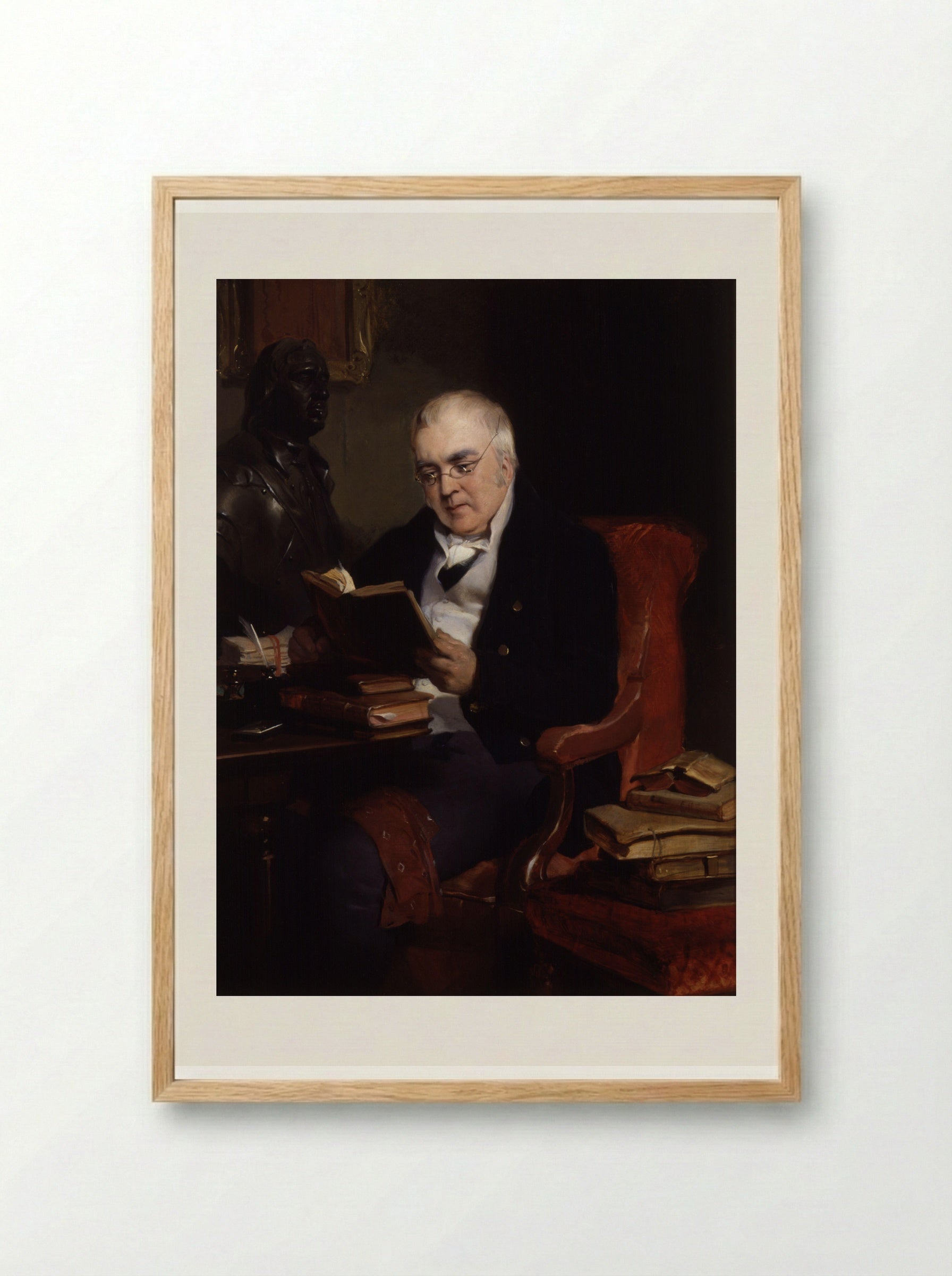 John Allen - Edwin Henry Landseer - Framed Print Wood