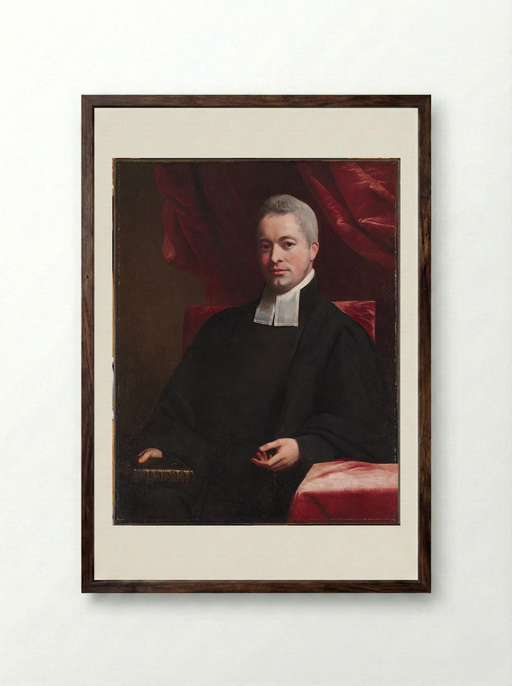 John Codman - John Singleton Copley - Framed Print Dark Wood