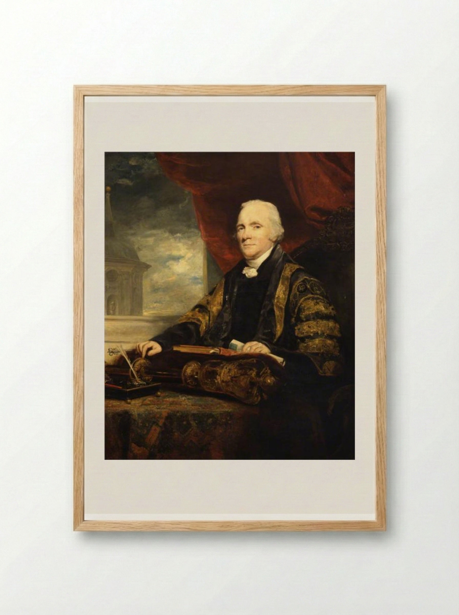 John Latham (1761–1831) - John Jackson - Framed Print Wood