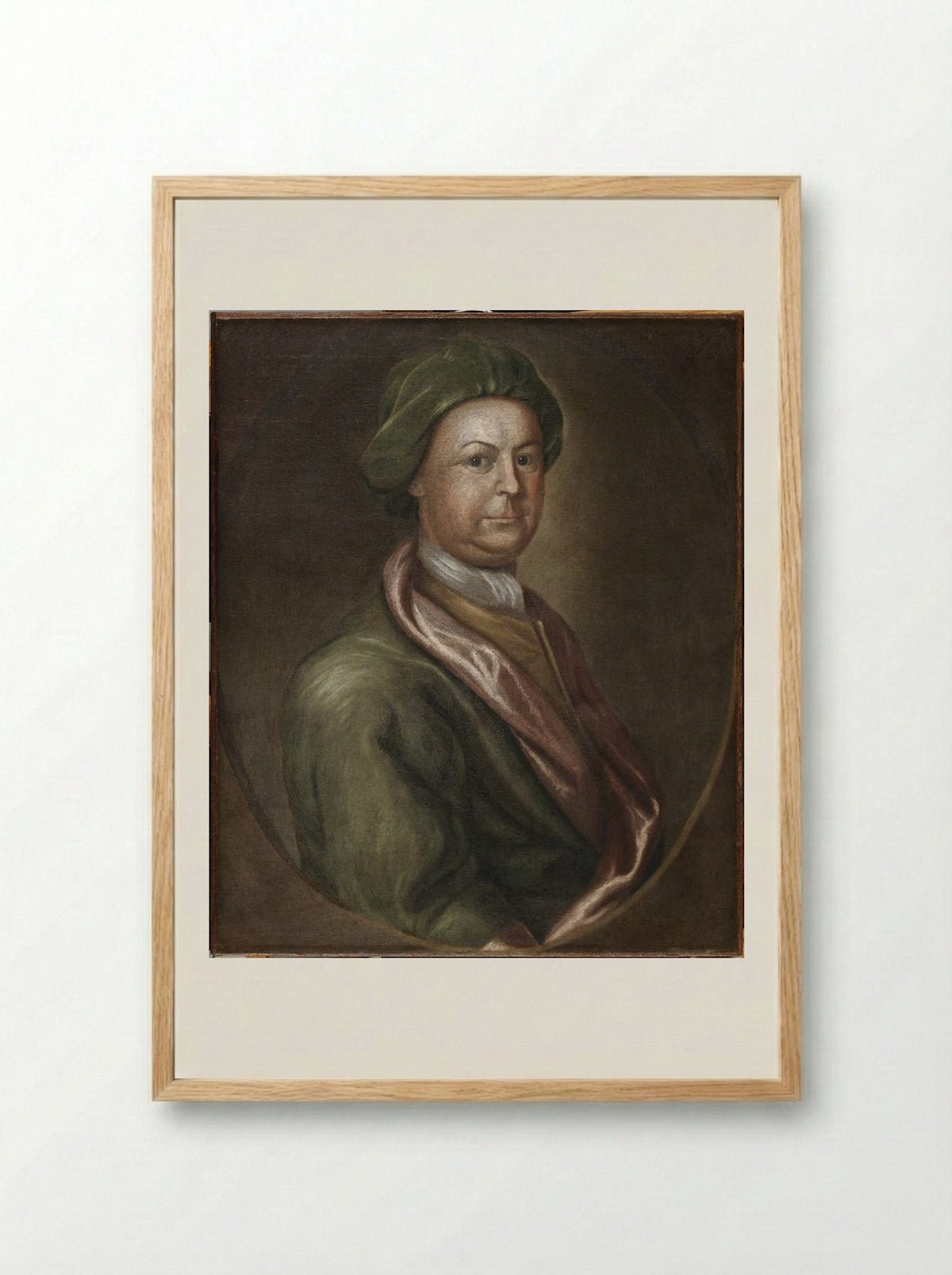 John Lovell (1710-1778) - Nathaniel Smibert - Framed Print Wood