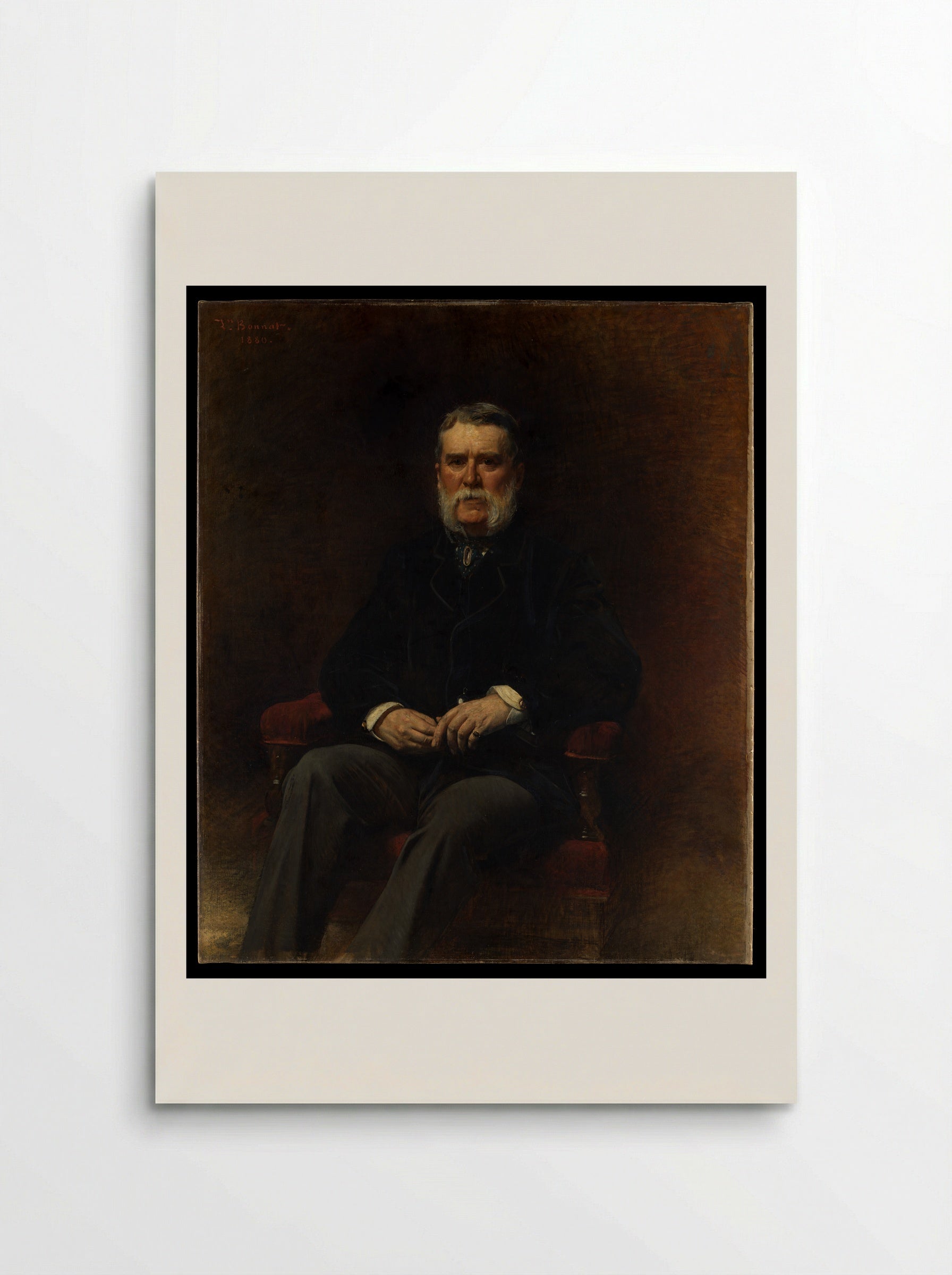 John Taylor Johnston - Léon Bonnat - Poster