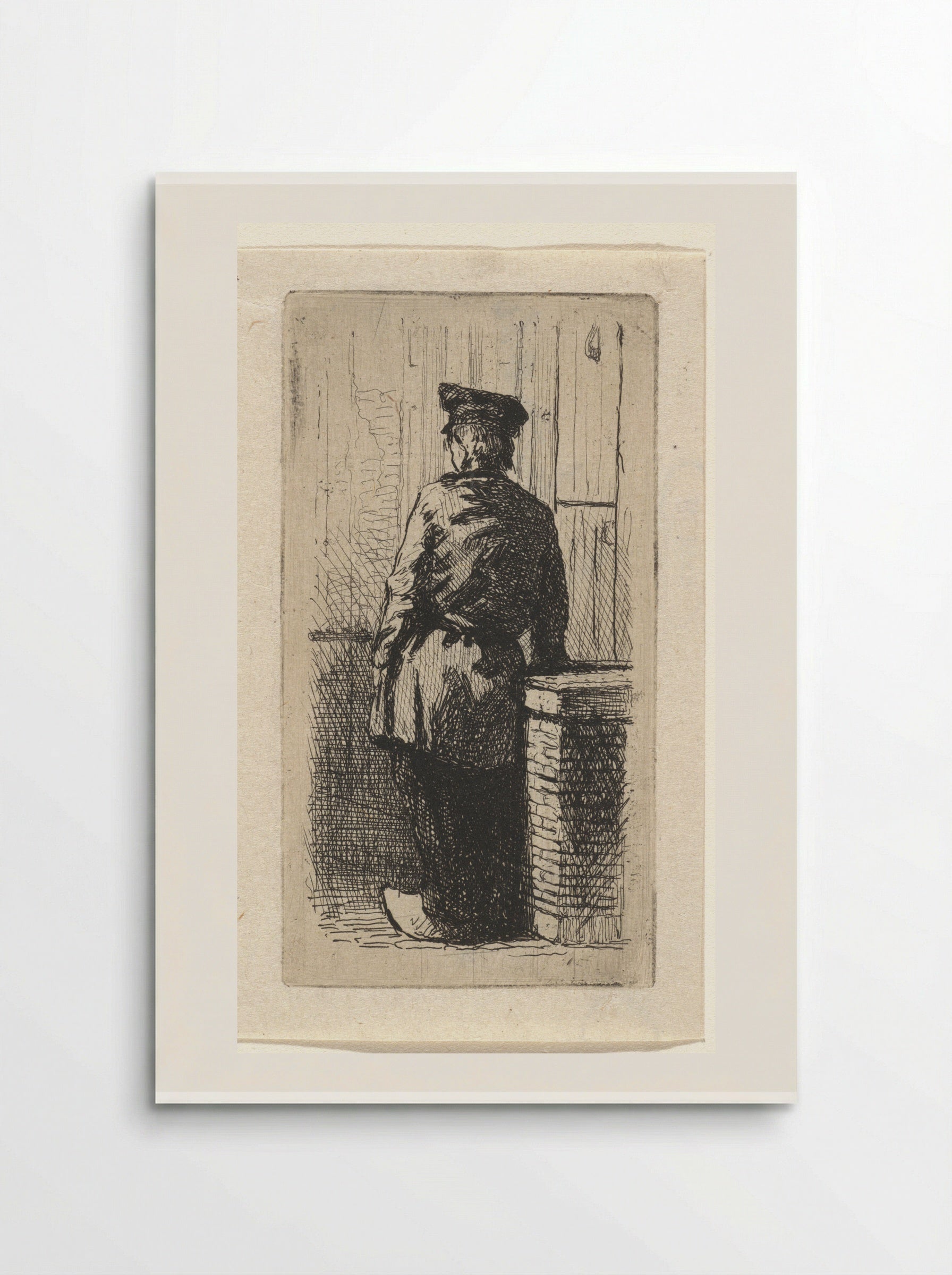 Jonge man op klompen (Young Man in Clogs) - Jan Weissenbruch - Poster
