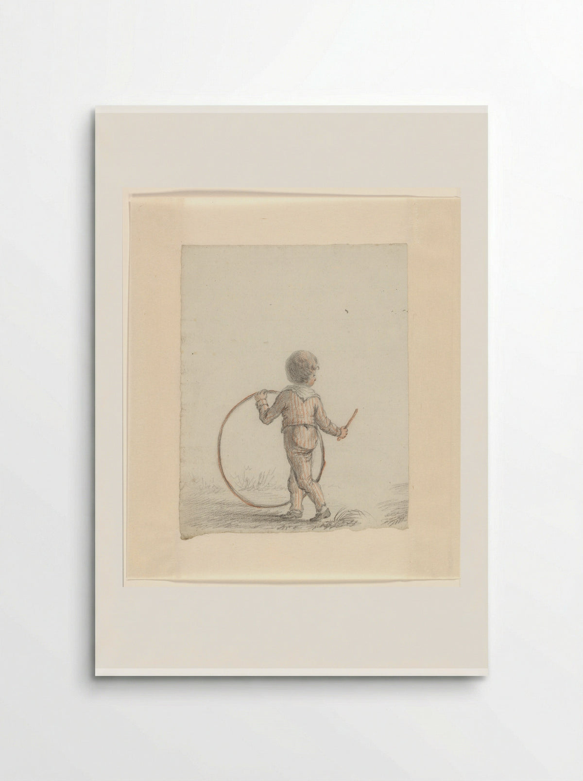 Jongen met hoepel (Boy with Hoop) - Johannes van Reijn - Poster