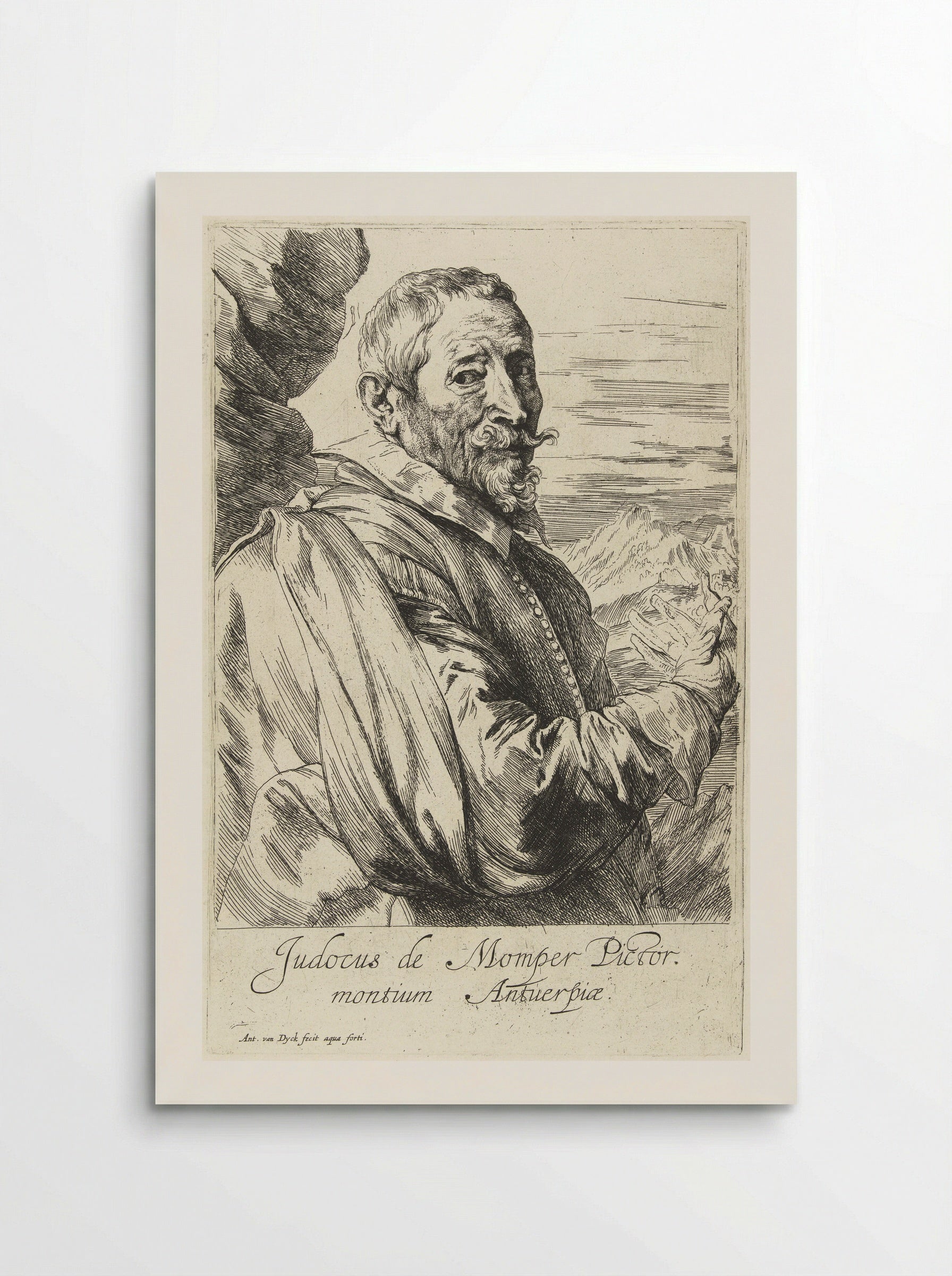 Joos de Momper - Anthony van Dyck - Poster
