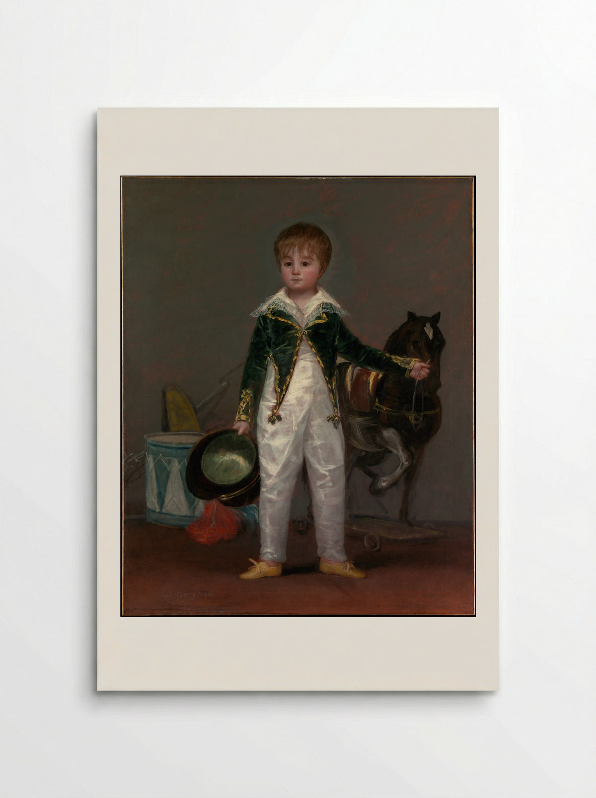José Costa y Bonells, Called Pepito - Francisco de Goya y Lucientes - Poster