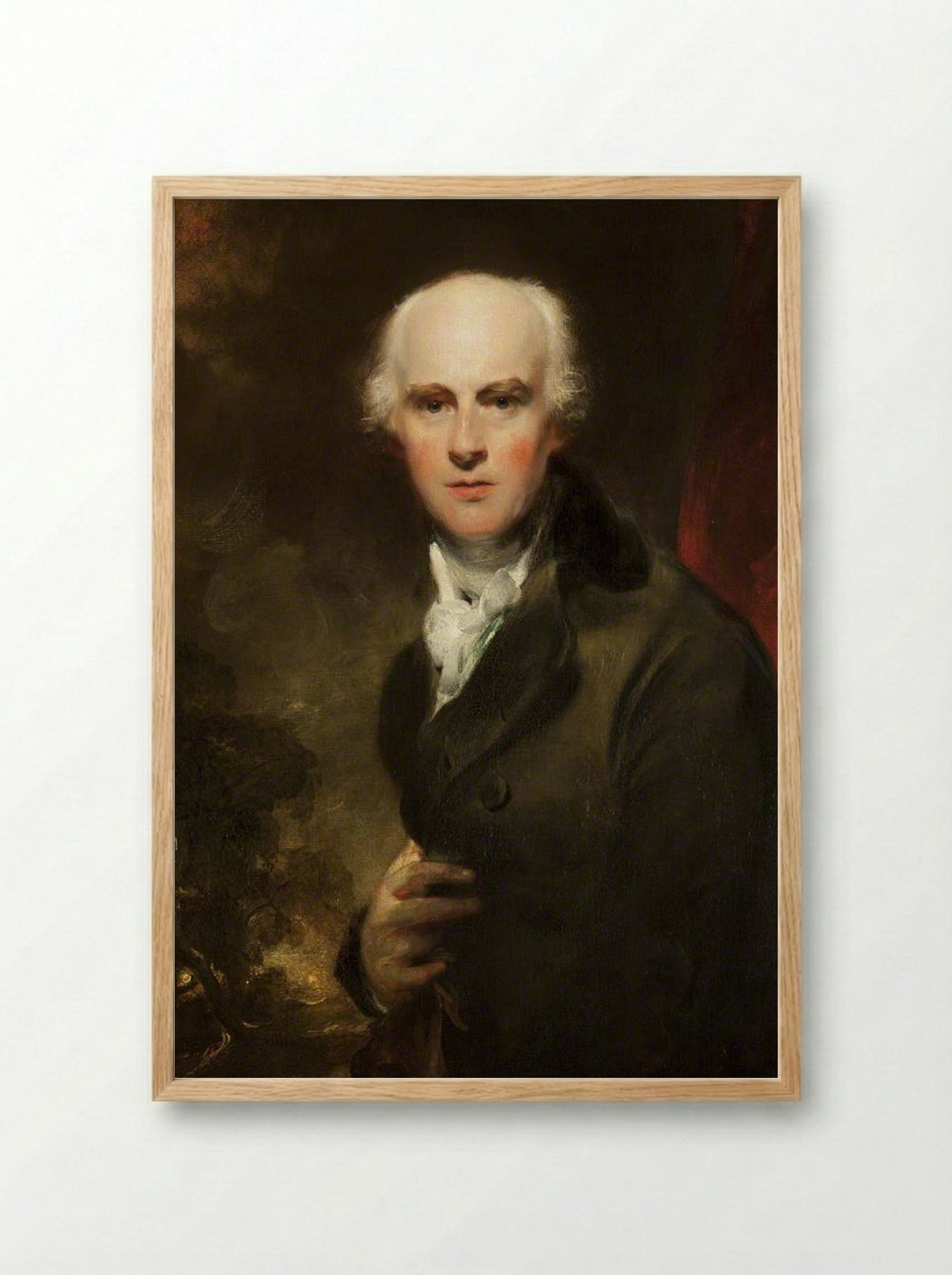 Joseph Farington - Thomas Lawrence - Framed Print Wood