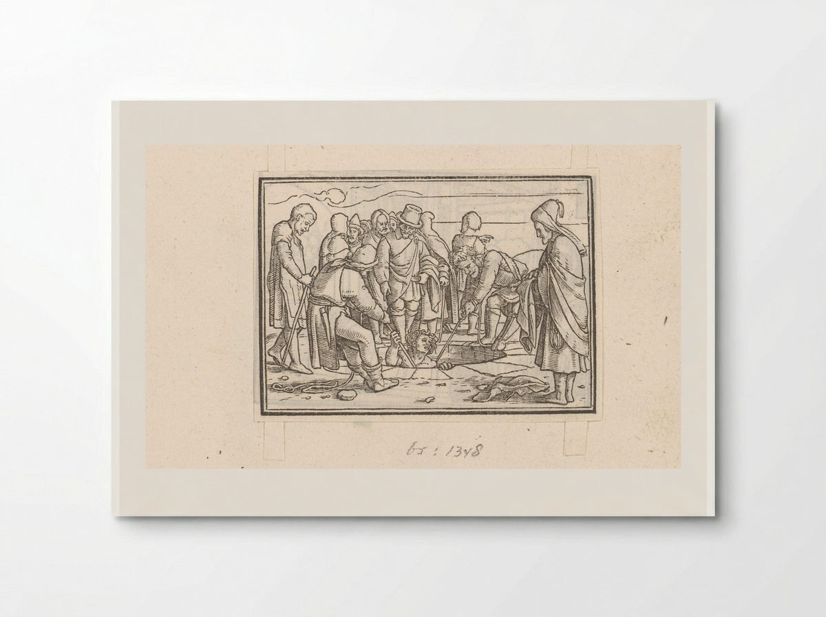 Joseph Pulled from the Pit - Veit Rudolf Specklin - Poster