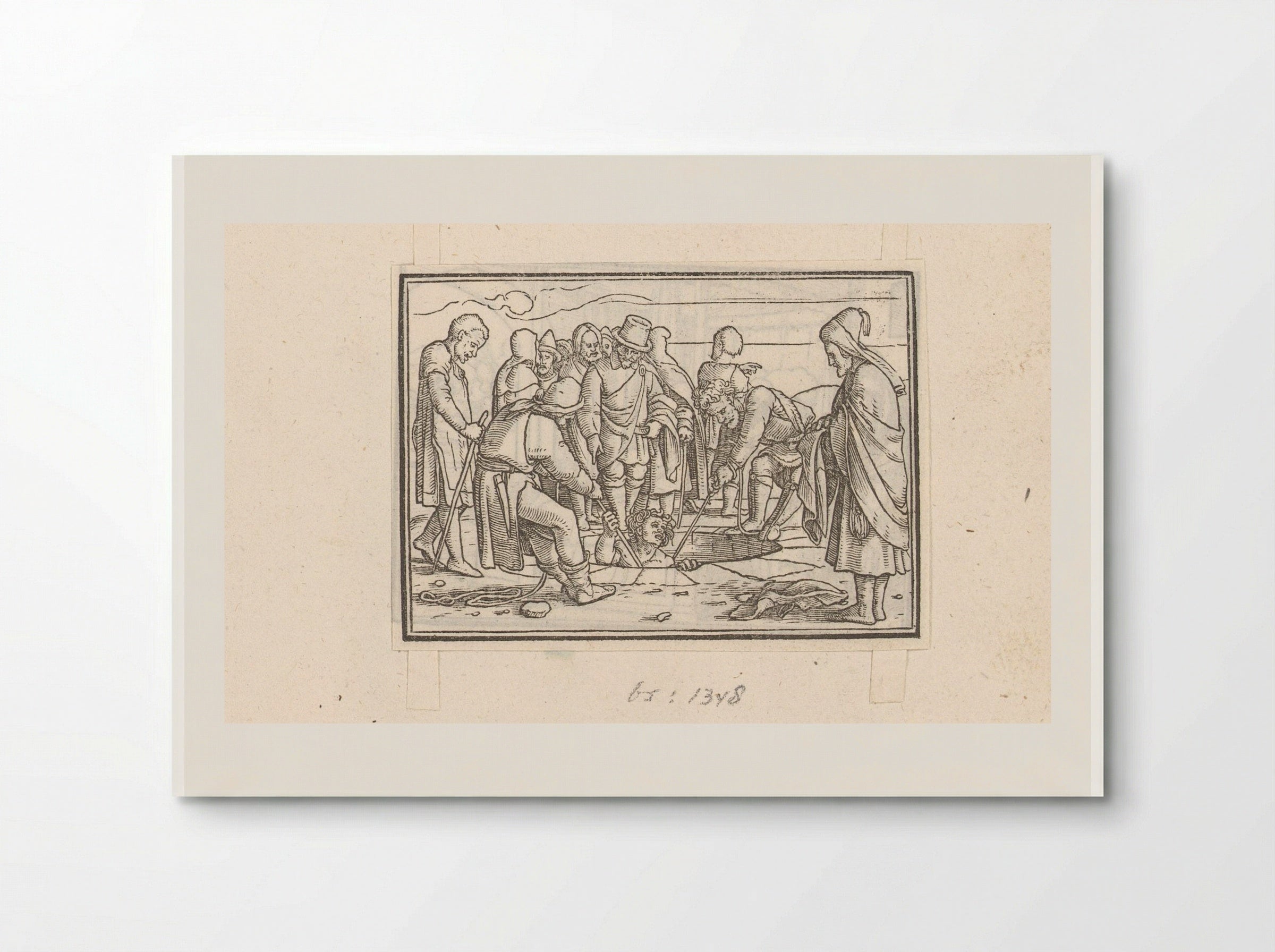 Joseph Pulled from the Pit - Veit Rudolf Specklin - Poster