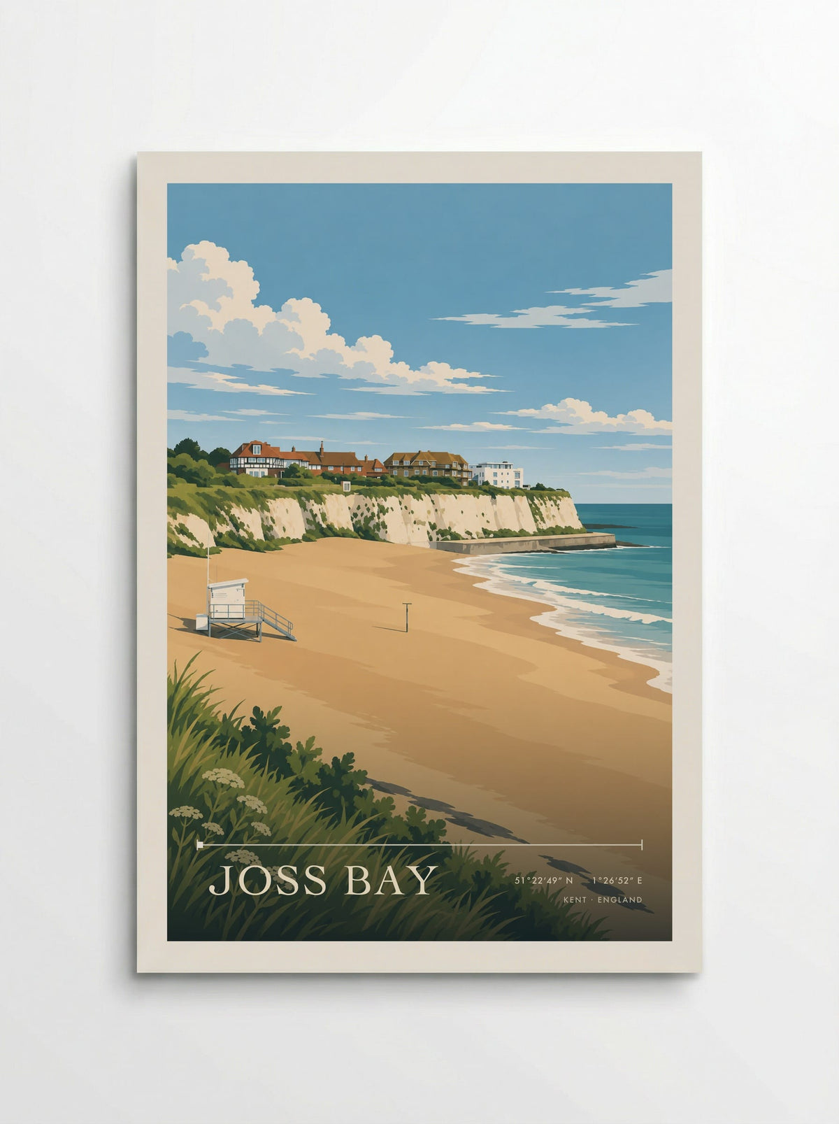 Joss Bay, Kent | Travel Poster - Poster