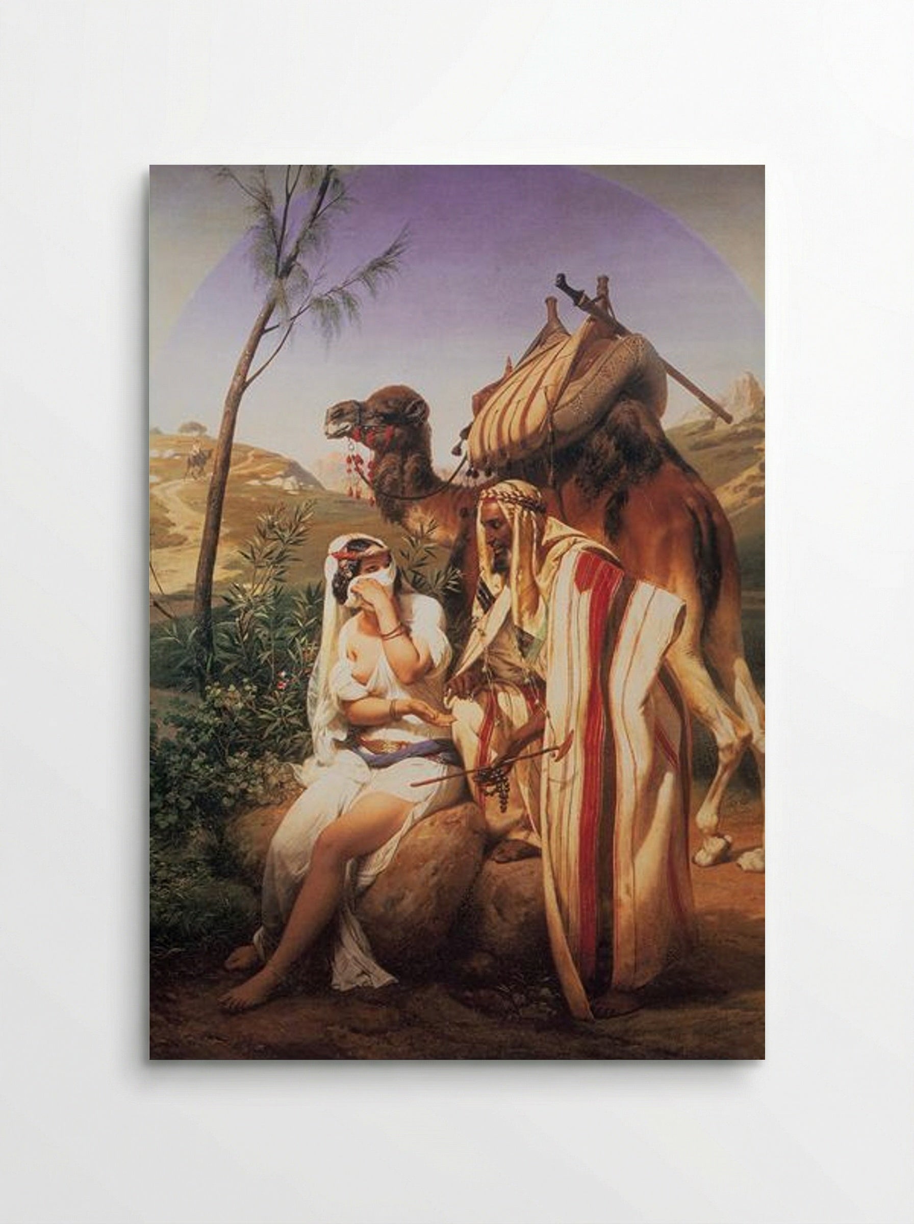Juda et Thamar - Horace Vernet - Poster
