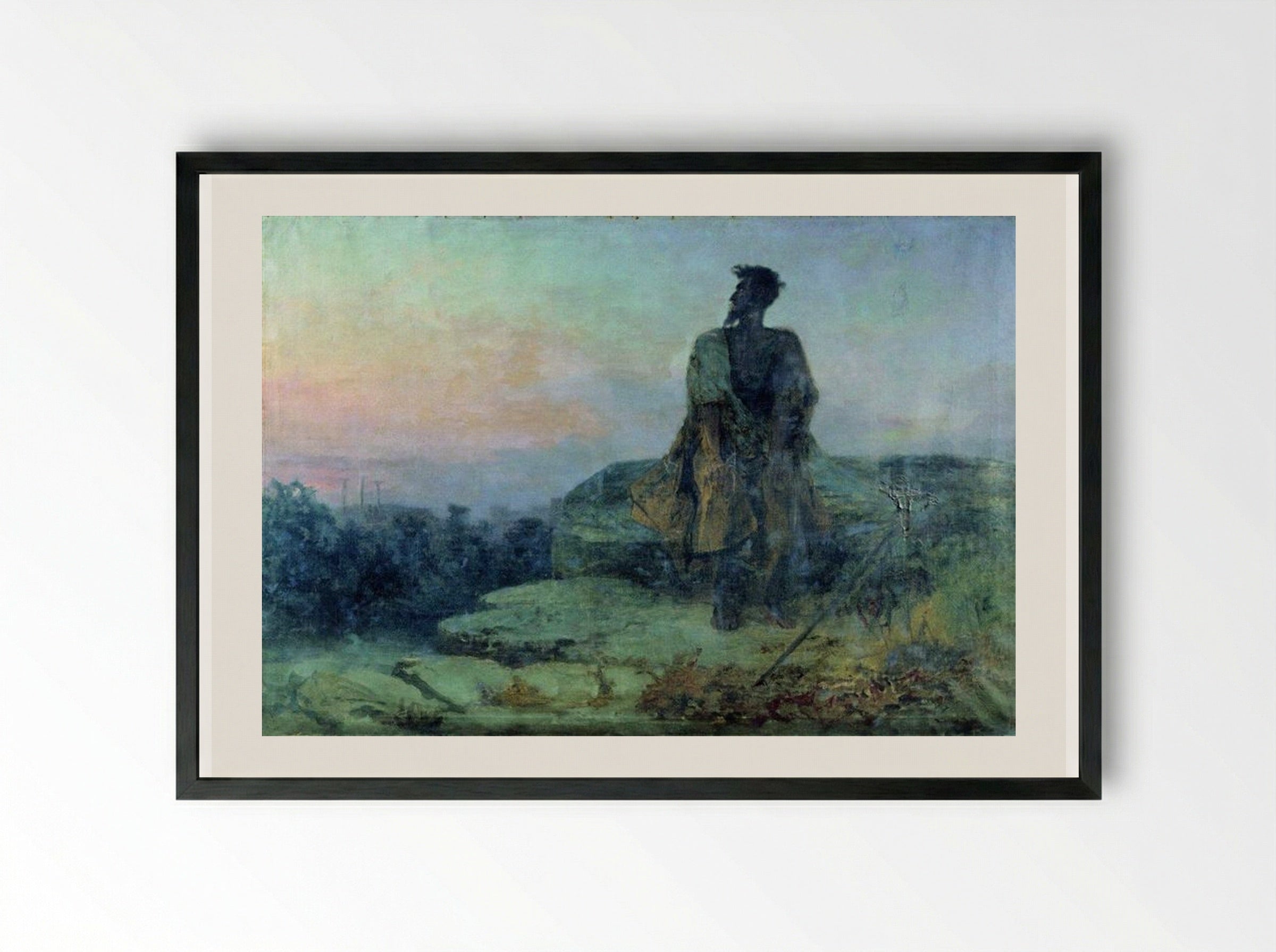 Judas - Fyodor Bronnikov - Framed Print Black