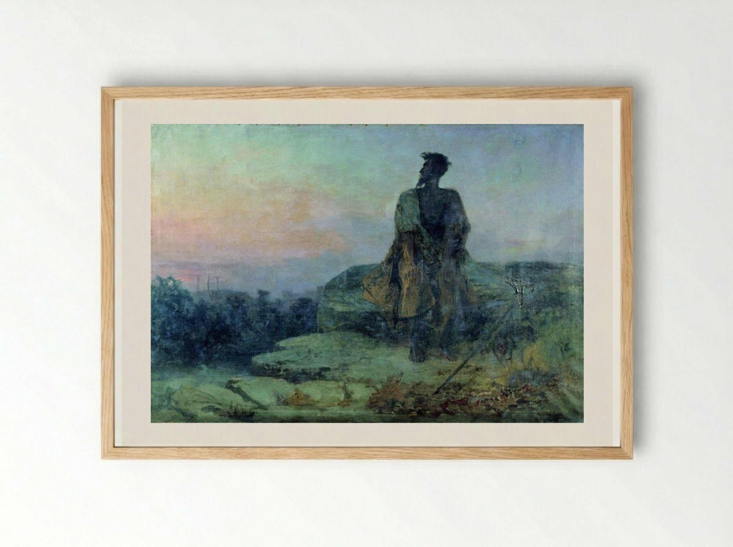 Judas - Fyodor Bronnikov - Framed Print Wood