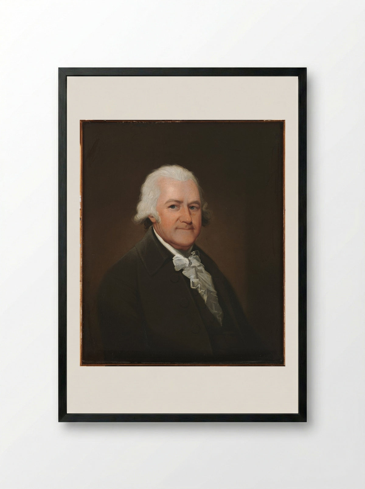 Judge John Lowell - John Johnston - Framed Print Black