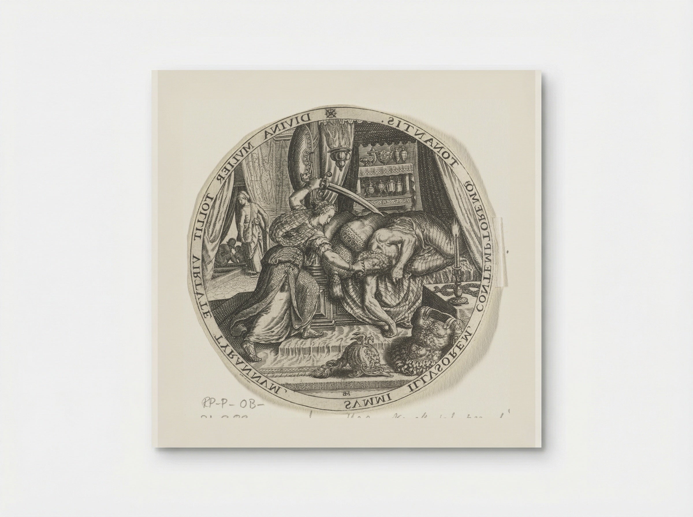 Judith and Holofernes - Johann Theodor de Bry - Poster