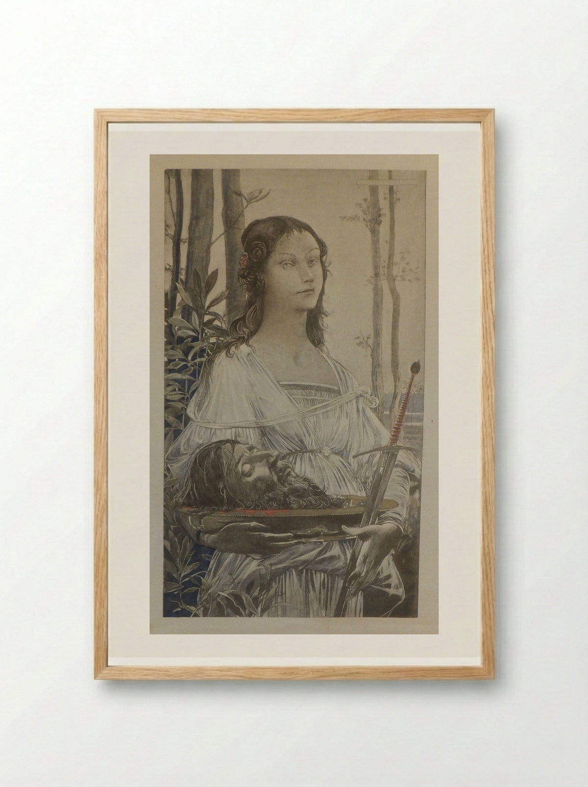 Judith - Luc-Olivier Merson - Framed Print Wood