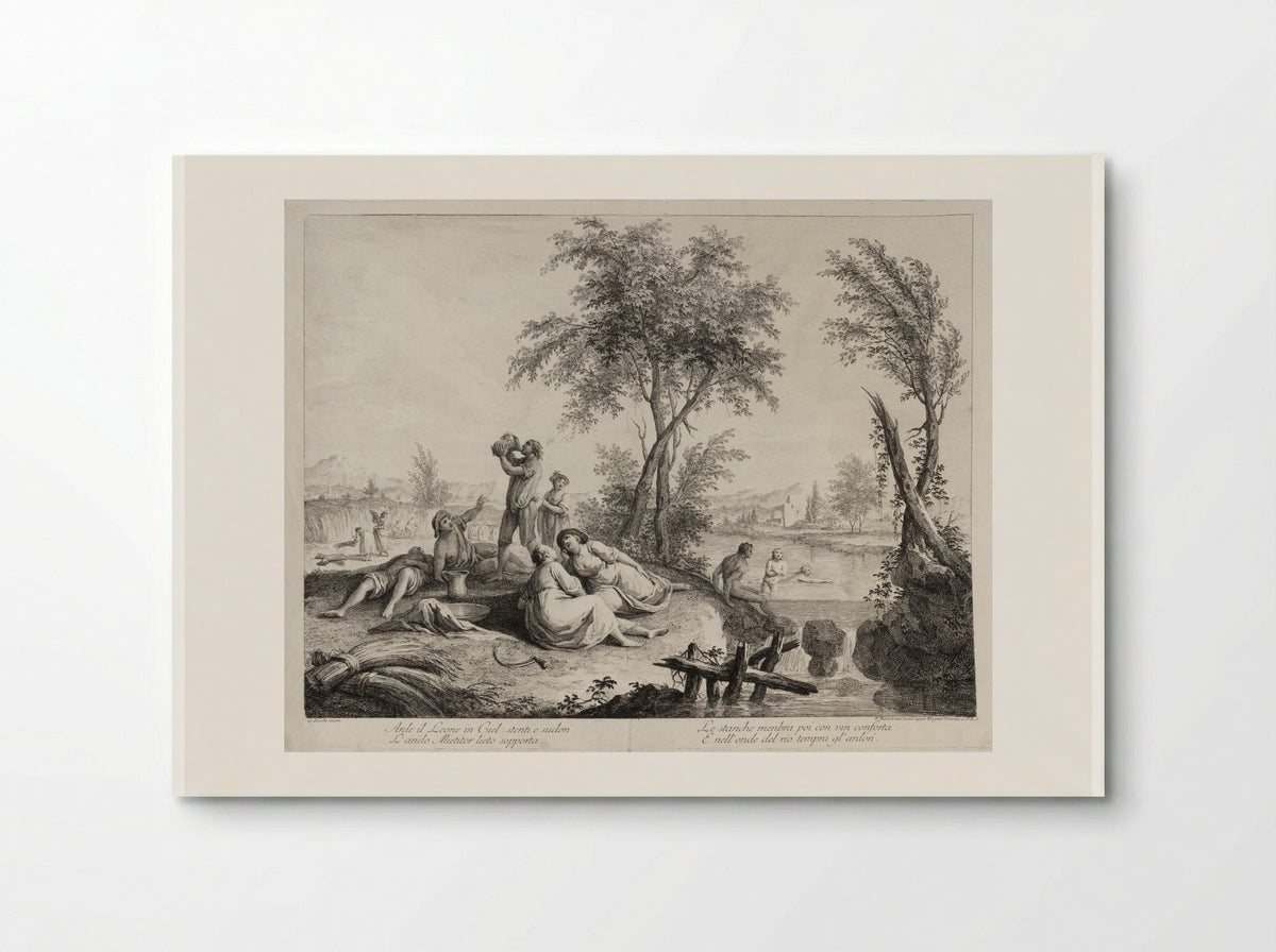 July - Francesco Bartolozzi - Poster