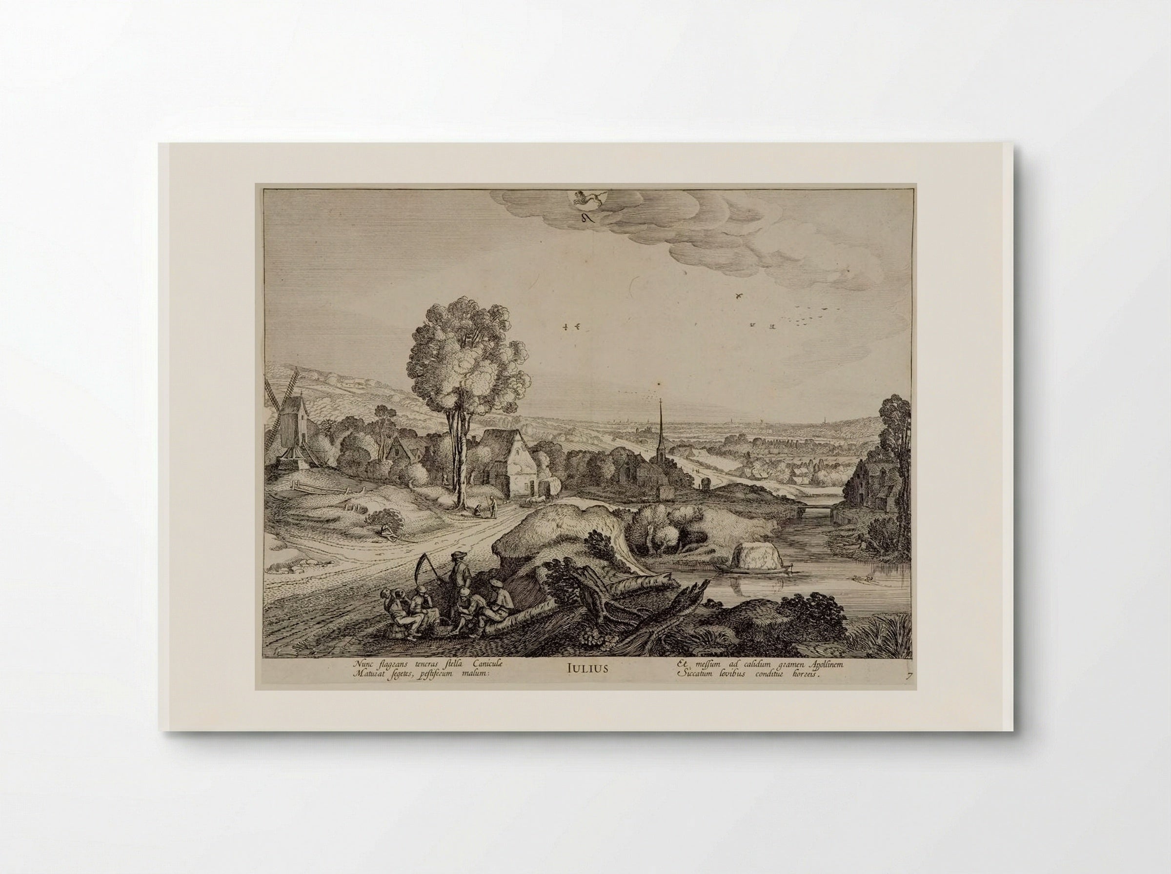 July - Jan van de Velde II - Poster