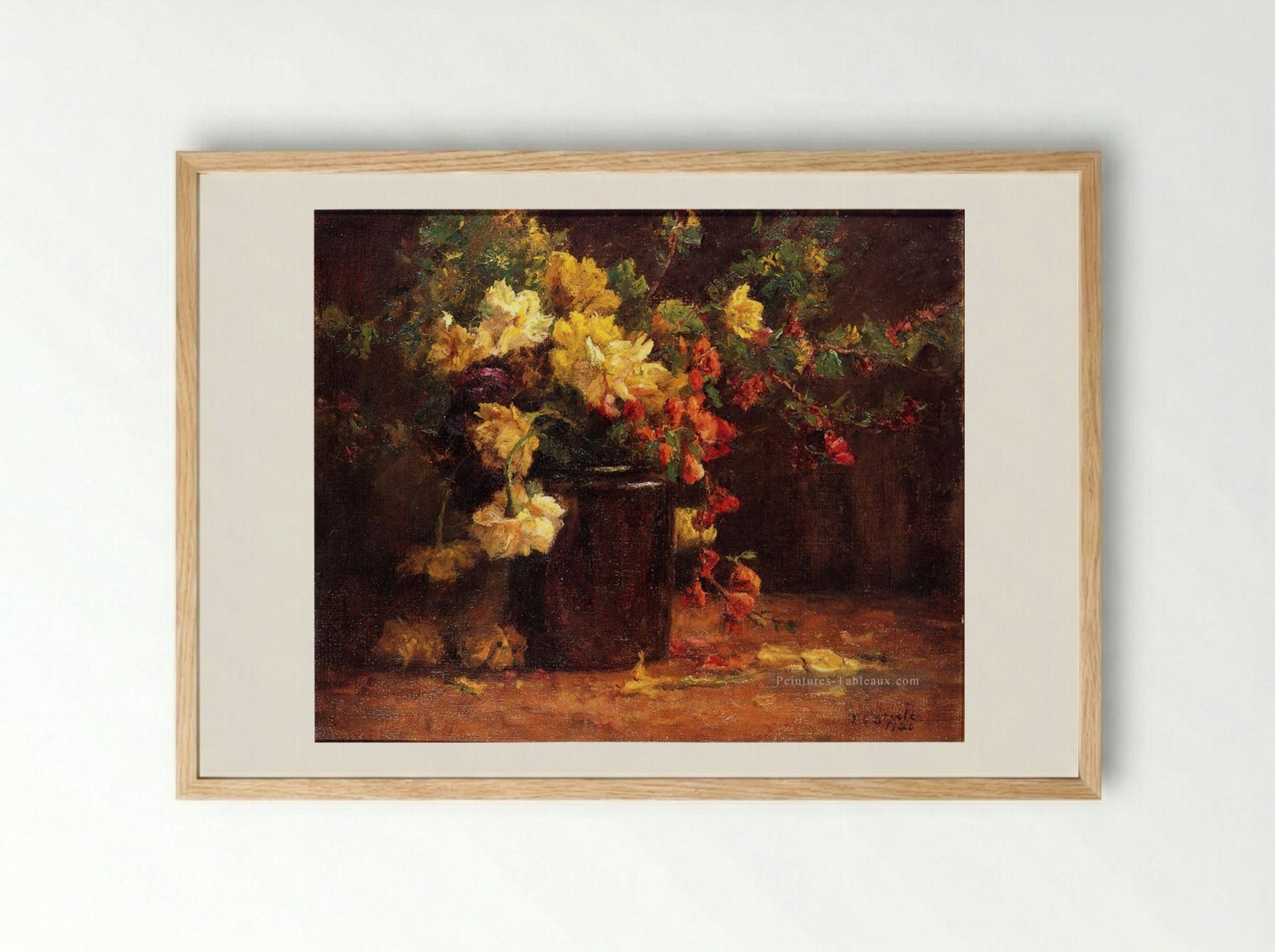 June Glory - T. C. Steele - Framed Print Wood