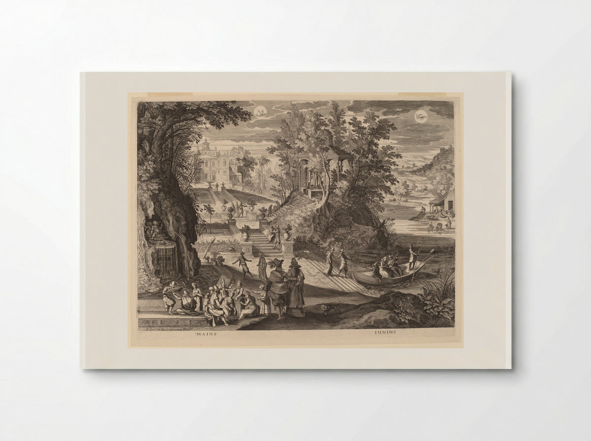June - Aegidius Sadeler II - Poster