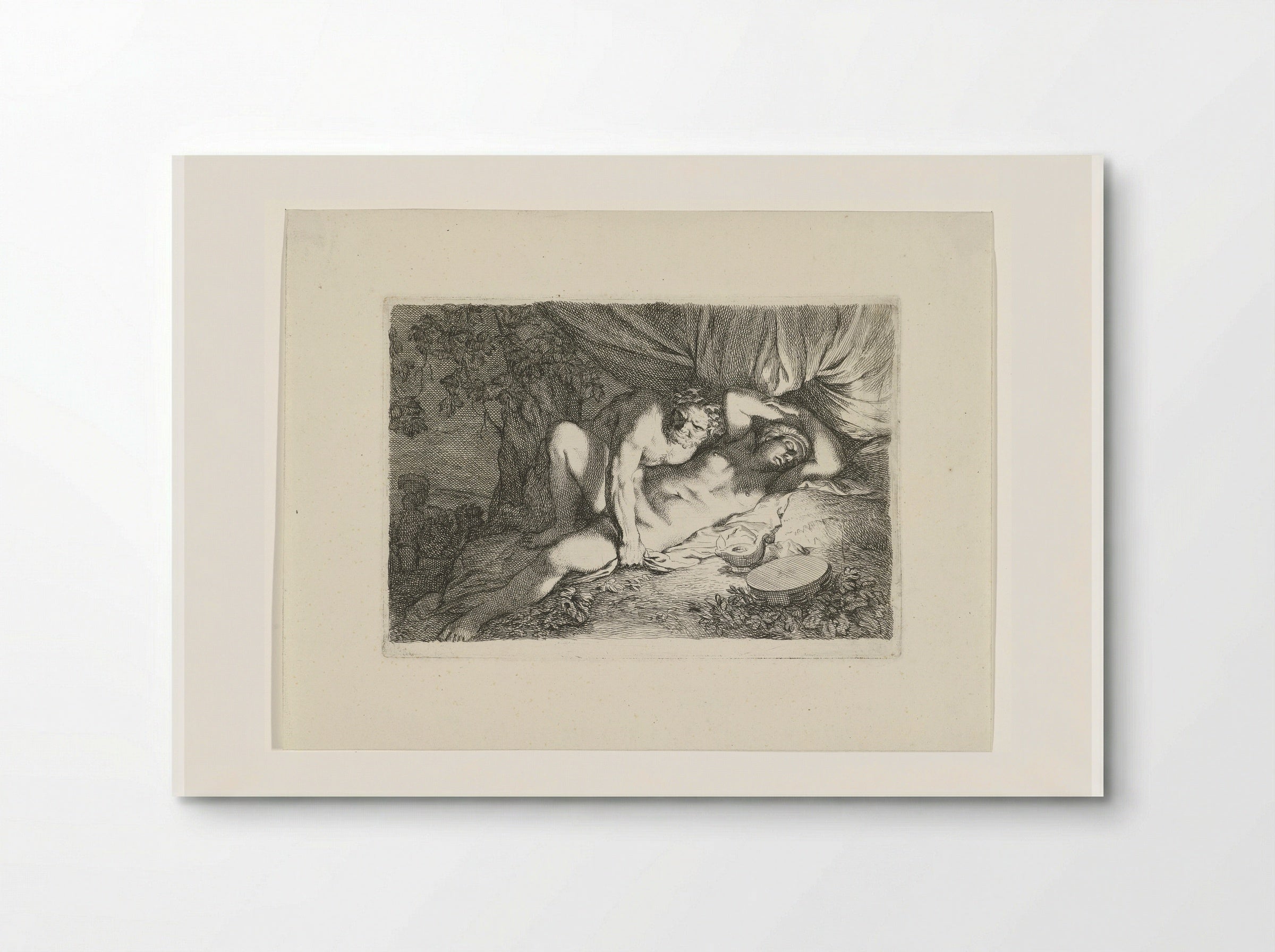 Jupiter and Antiope - Gerard de Lairesse - Poster