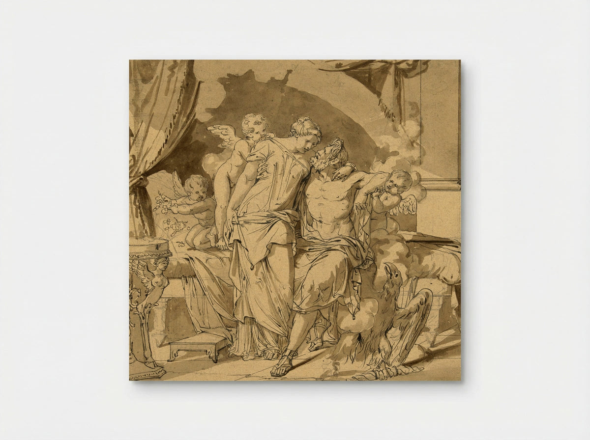 Jupiter and Juno Embracing - Jean-François Bosio - Poster