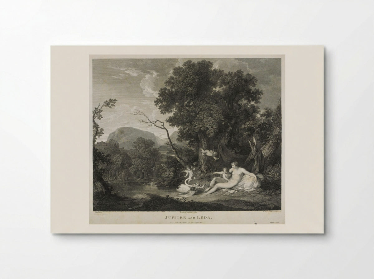 Jupiter and Leda - Francesco Bartolozzi - Poster