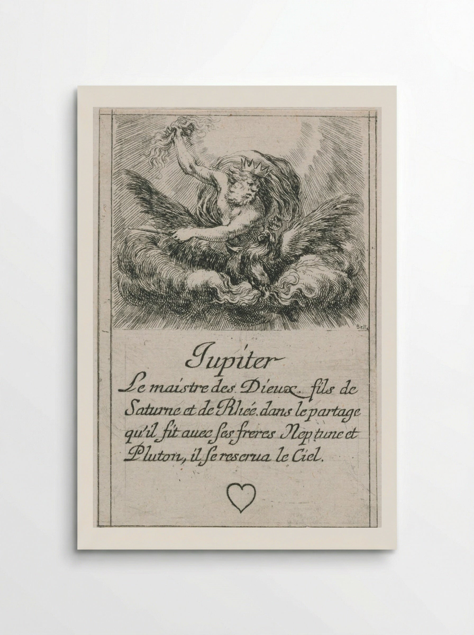 Jupiter - Stefano Della Bella - Poster