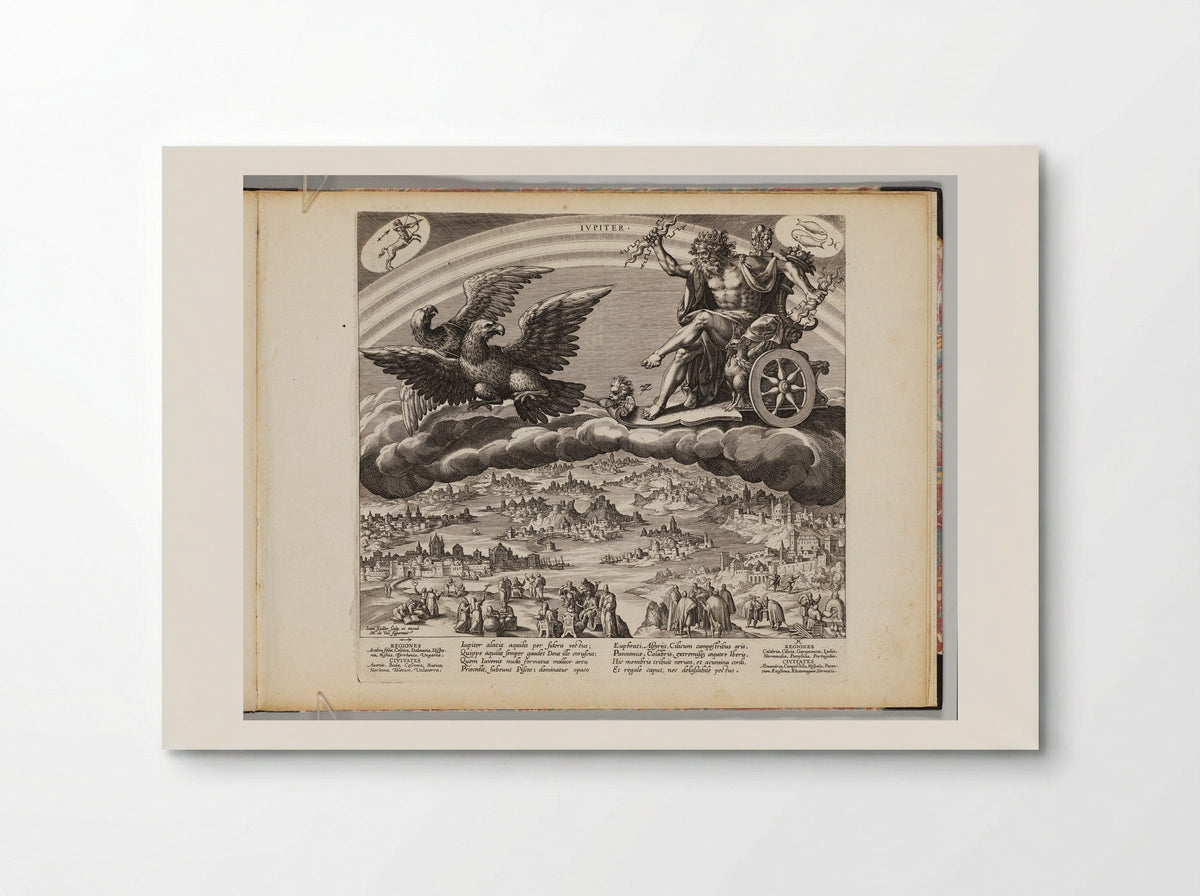 Jupiter - Johann Sadeler I - Poster