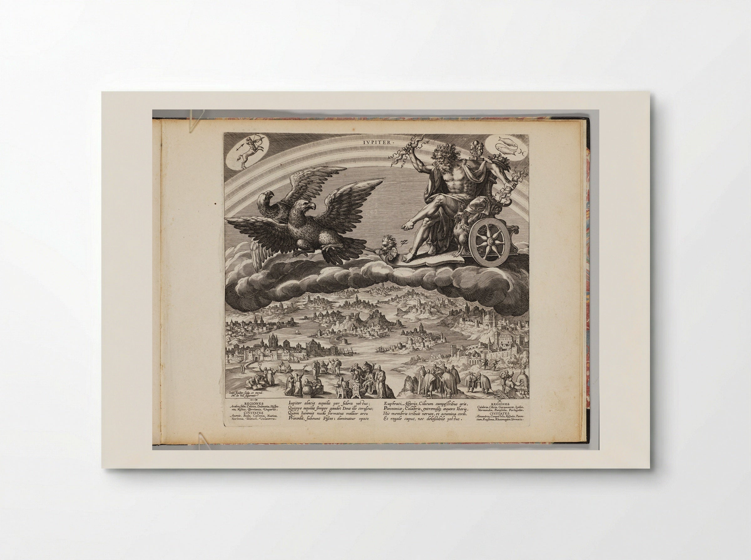 Jupiter - Johann Sadeler I - Poster