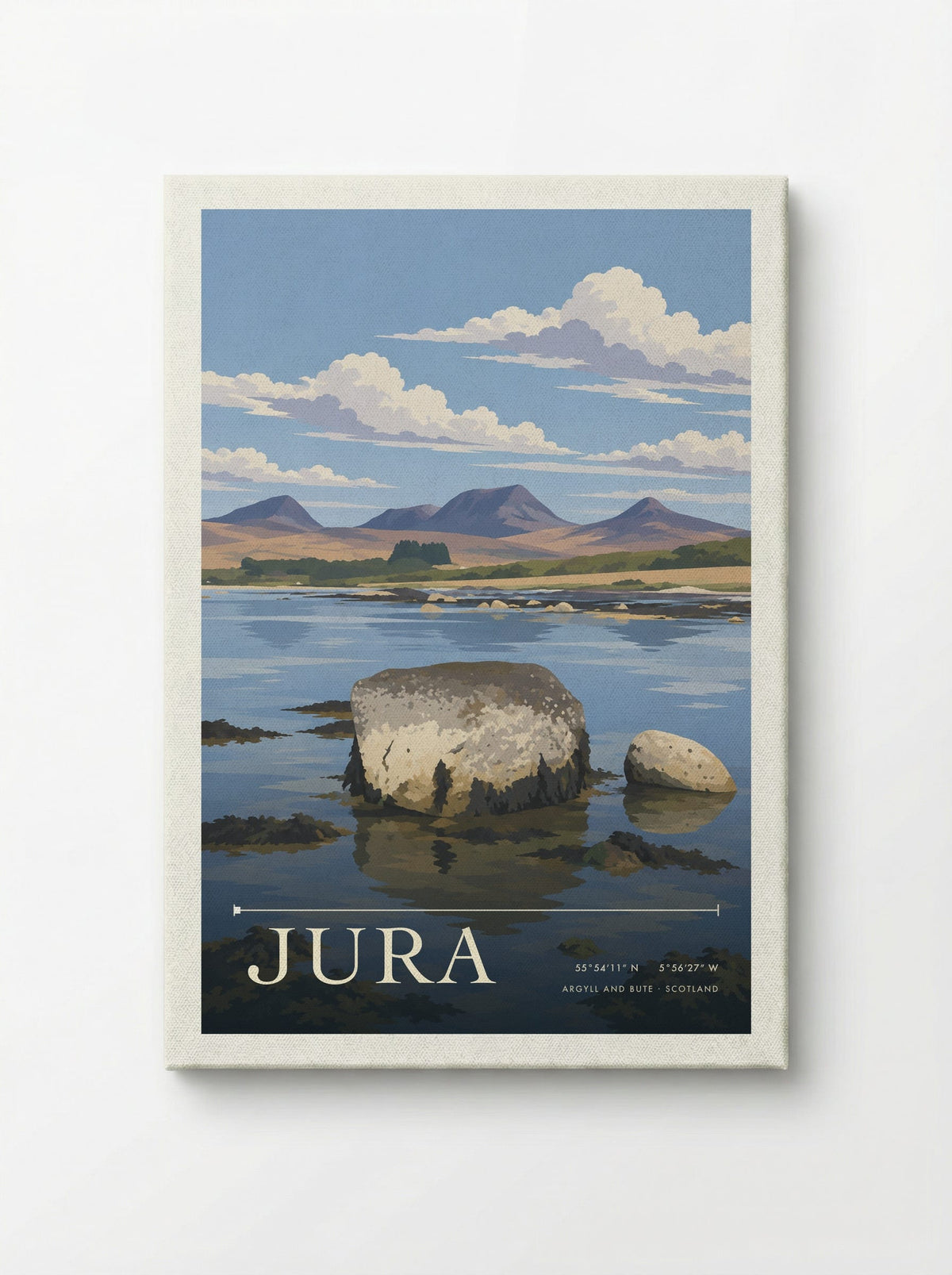 Jura, Argyll and Bute | Travel Poster - Canvas